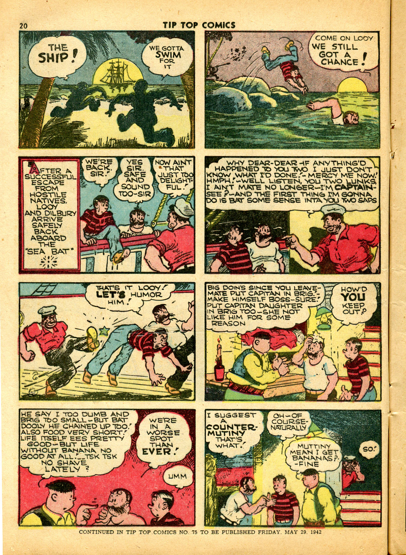 Read online Tip Top Comics comic -  Issue #74 - 23