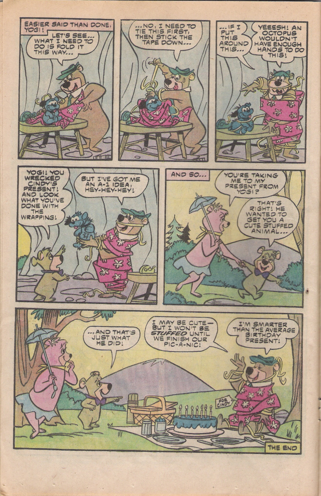 Read online Yogi Bear comic -  Issue #5 - 16