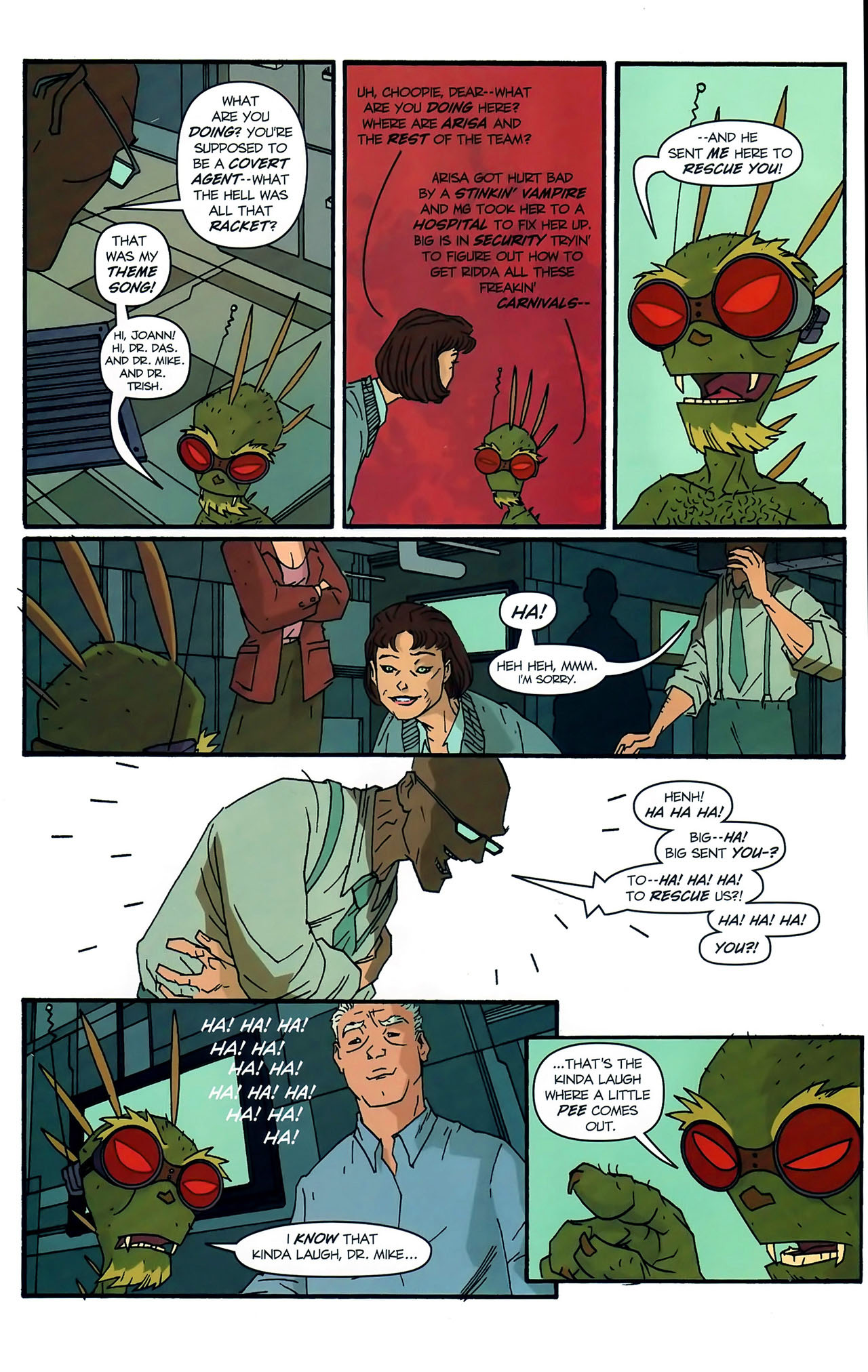 Read online The Perhapanauts: Second Chances comic -  Issue #1 - 16