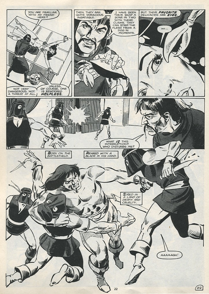 Read online The Savage Sword Of Conan comic -  Issue #177 - 24