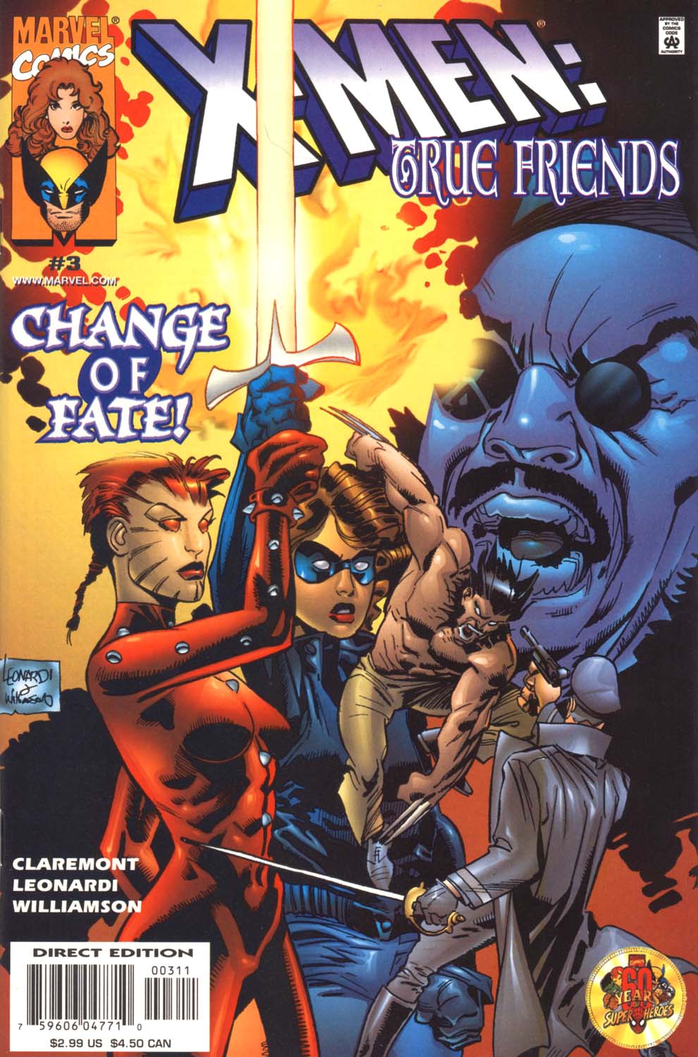 Read online X-Men: True Friends comic -  Issue #3 - 1