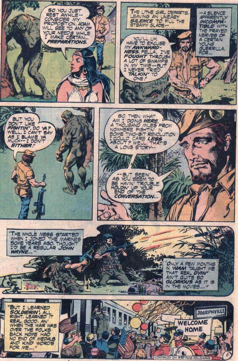 Read online Swamp Thing (1972) comic -  Issue #16 - 9