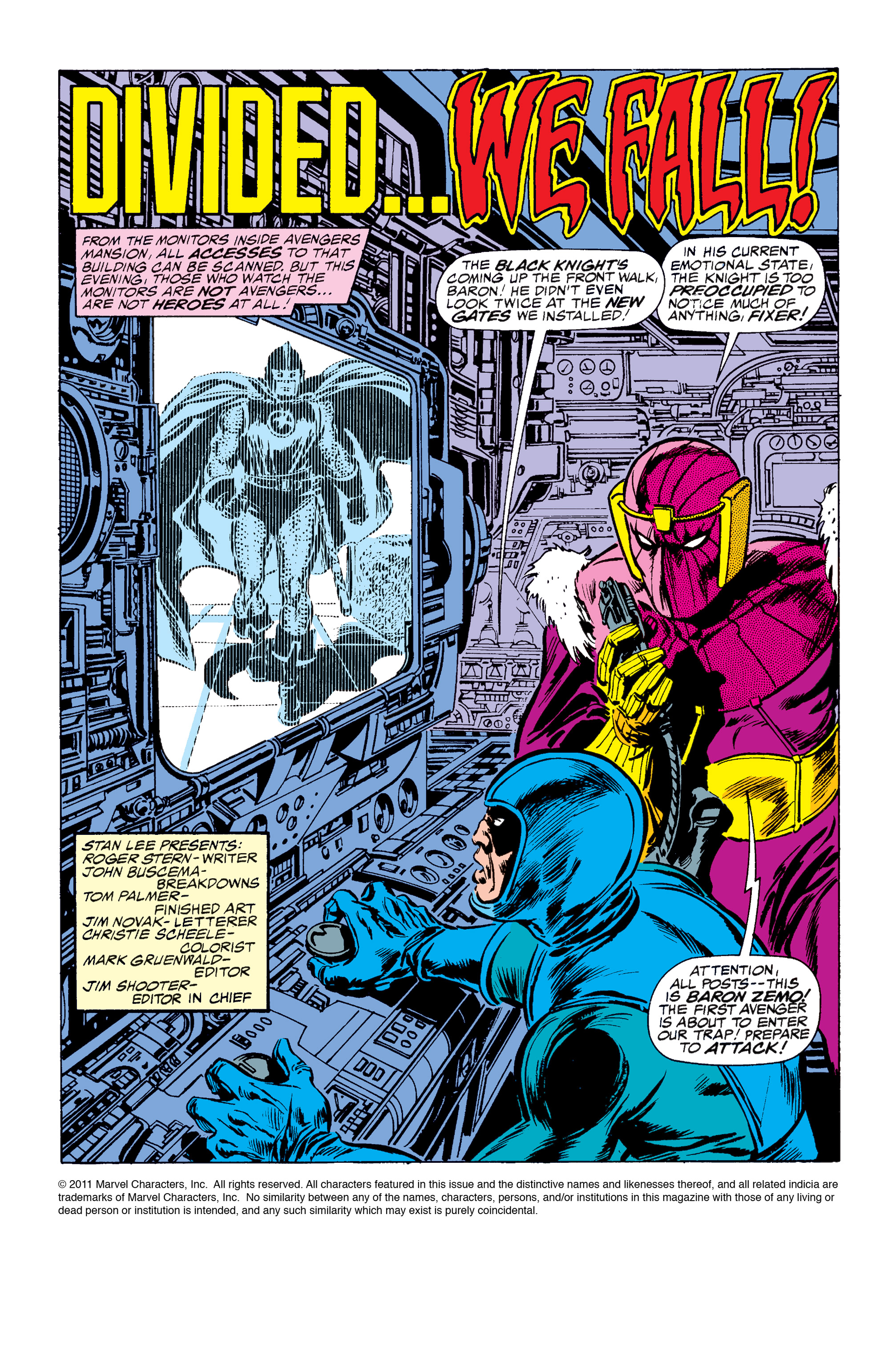 Read online The Avengers (1963) comic -  Issue #274 - 2