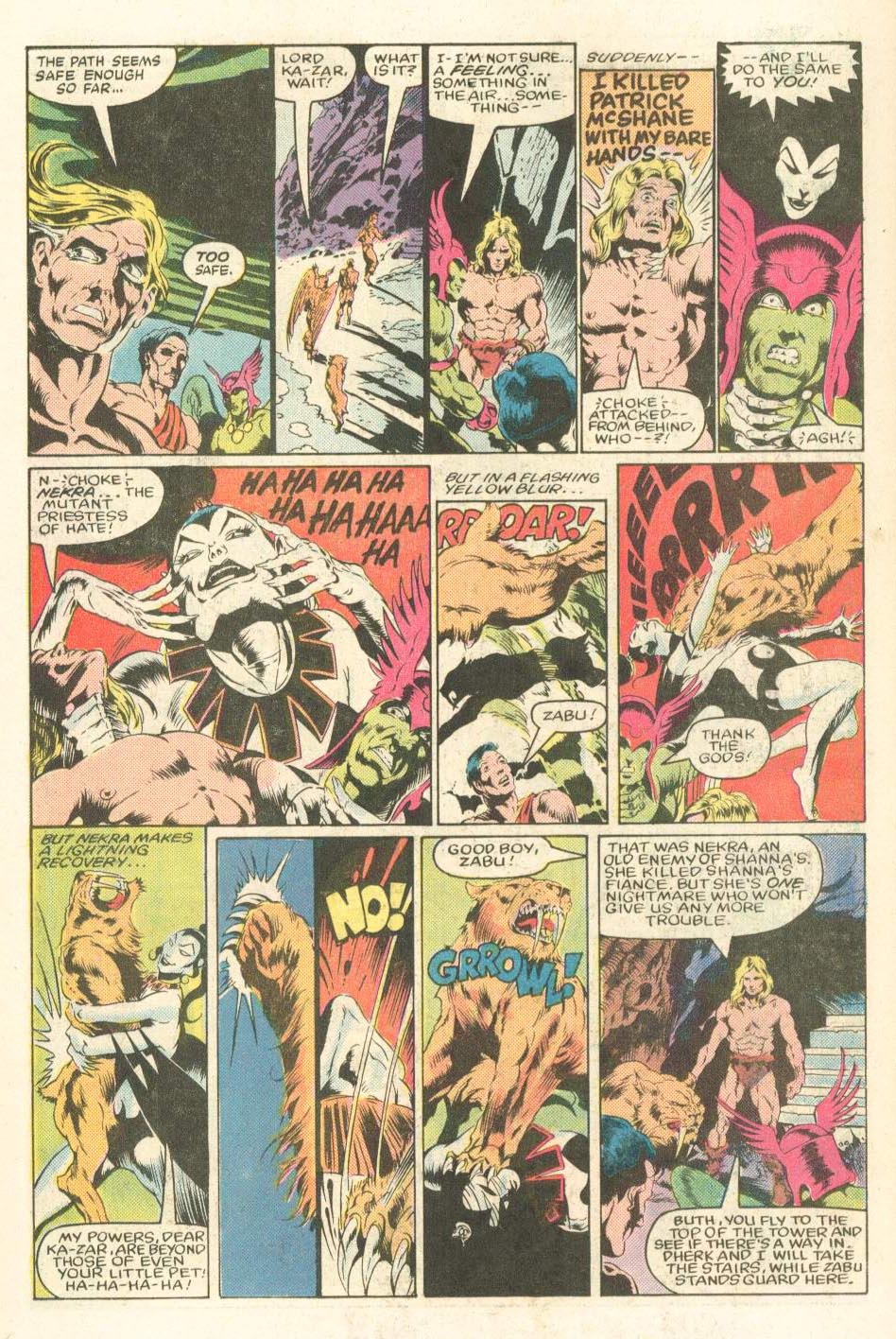 Read online Ka-Zar the Savage comic -  Issue #27 - 26