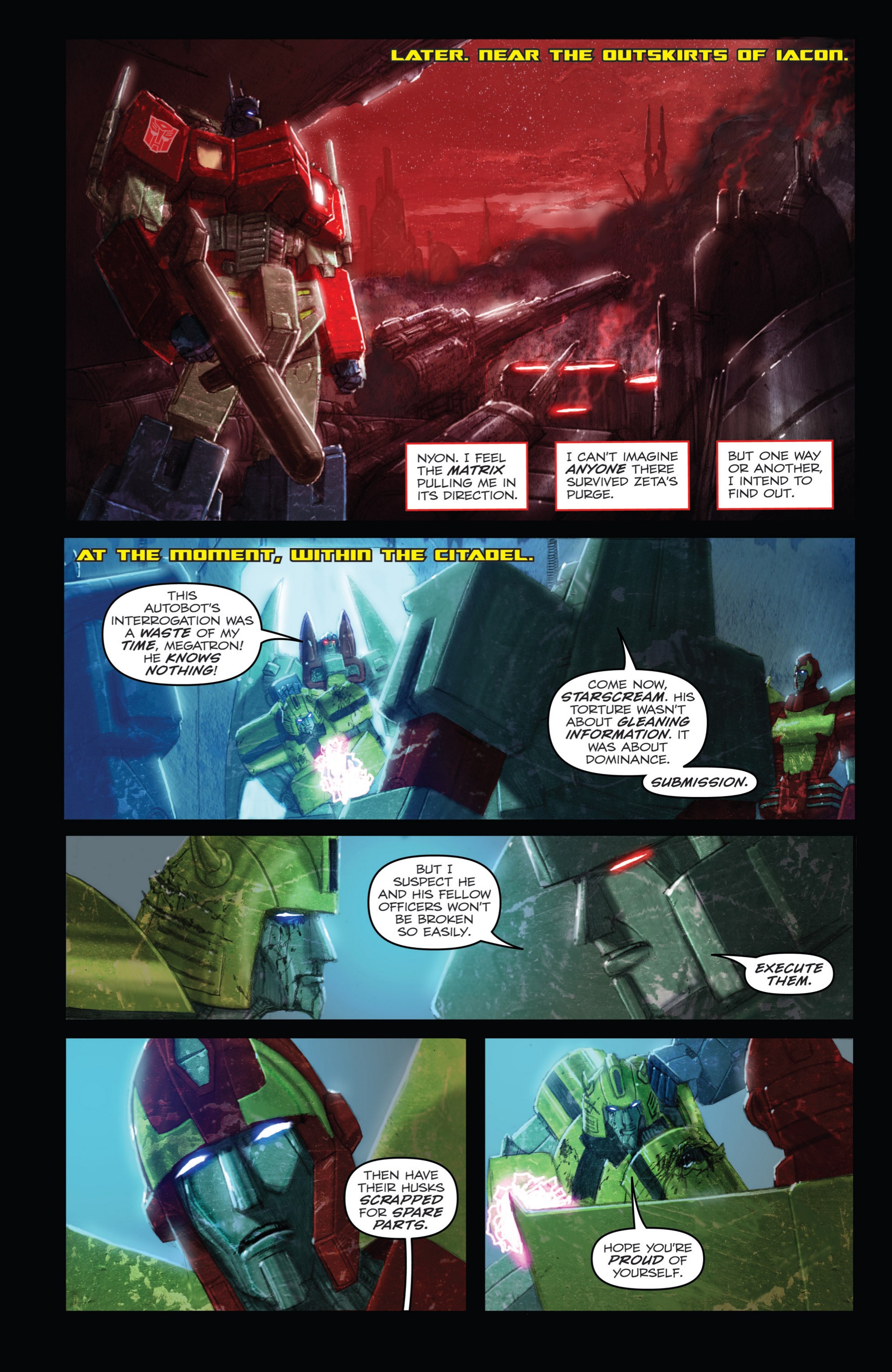 Read online Transformers: Autocracy comic -  Issue # Full - 90