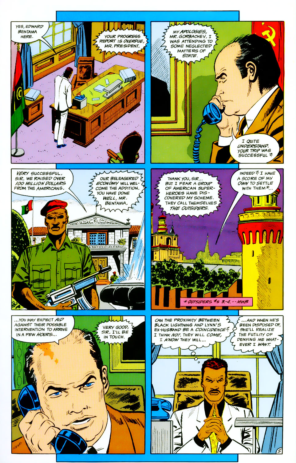 Read online The Outsiders (1985) comic -  Issue #10 - 7