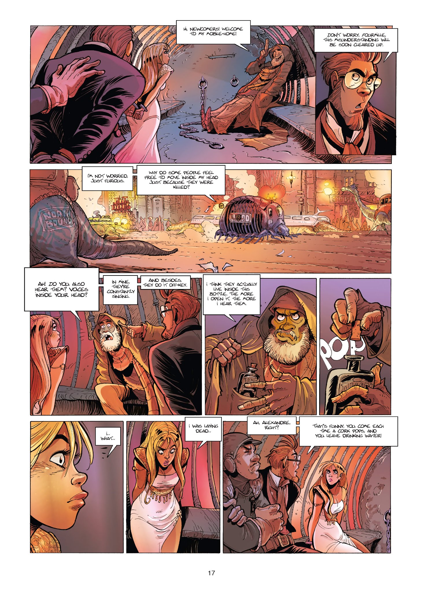 Read online Ekho comic -  Issue #8 - 17