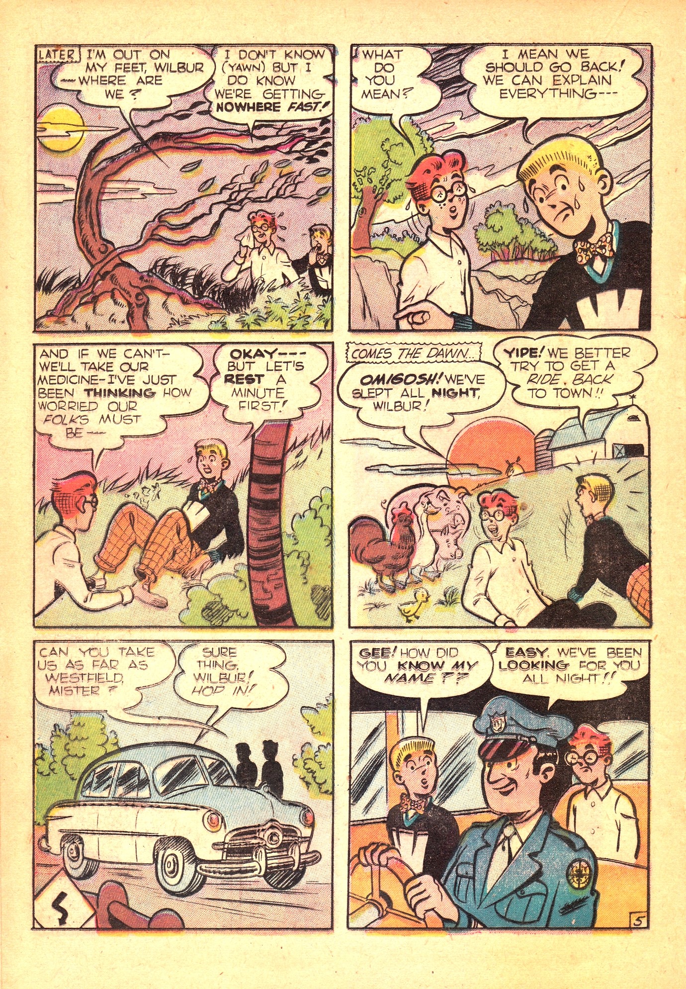 Read online Pep Comics comic -  Issue #85 - 30
