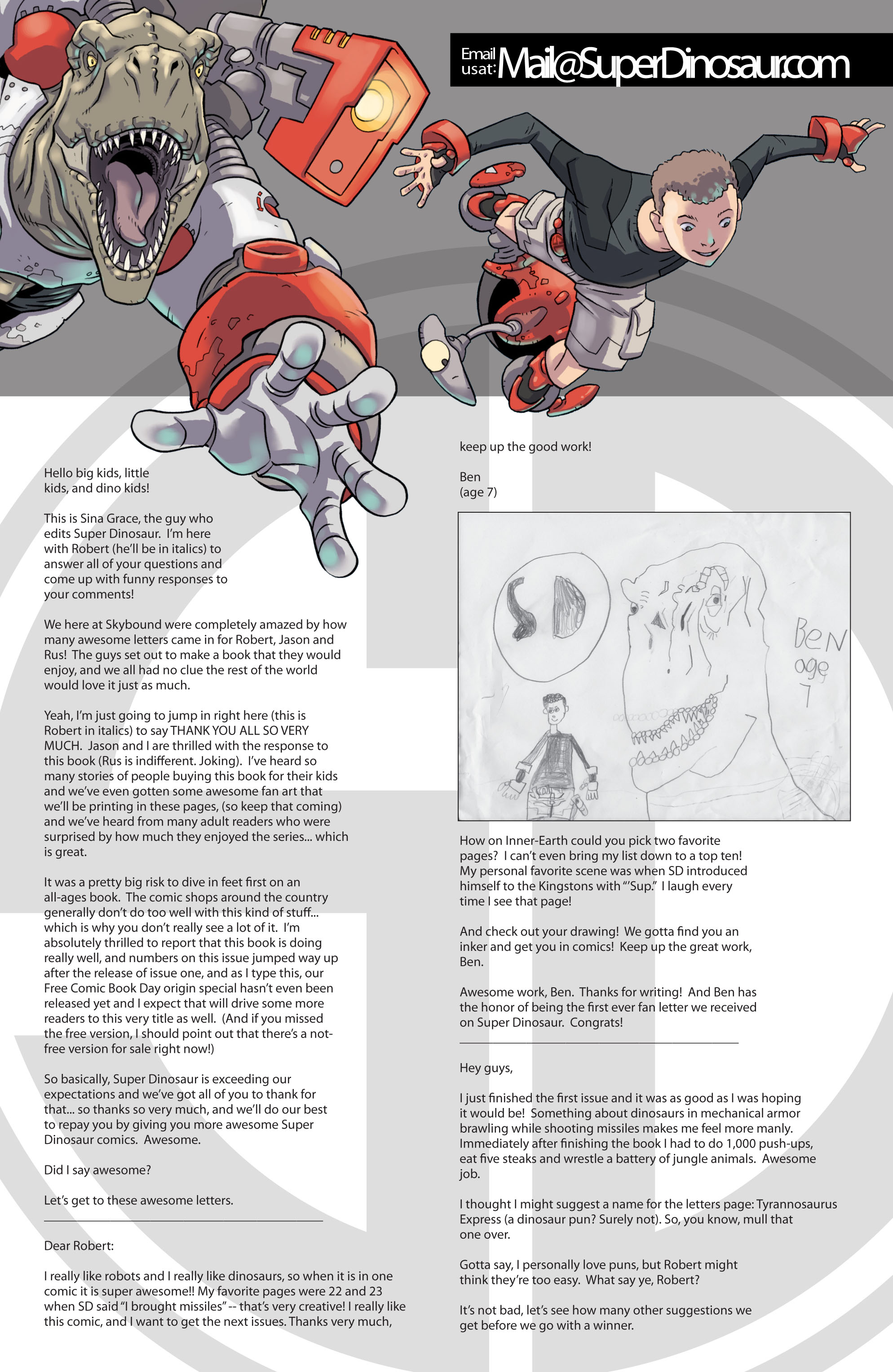 Read online Super Dinosaur (2011) comic -  Issue #2 - 21