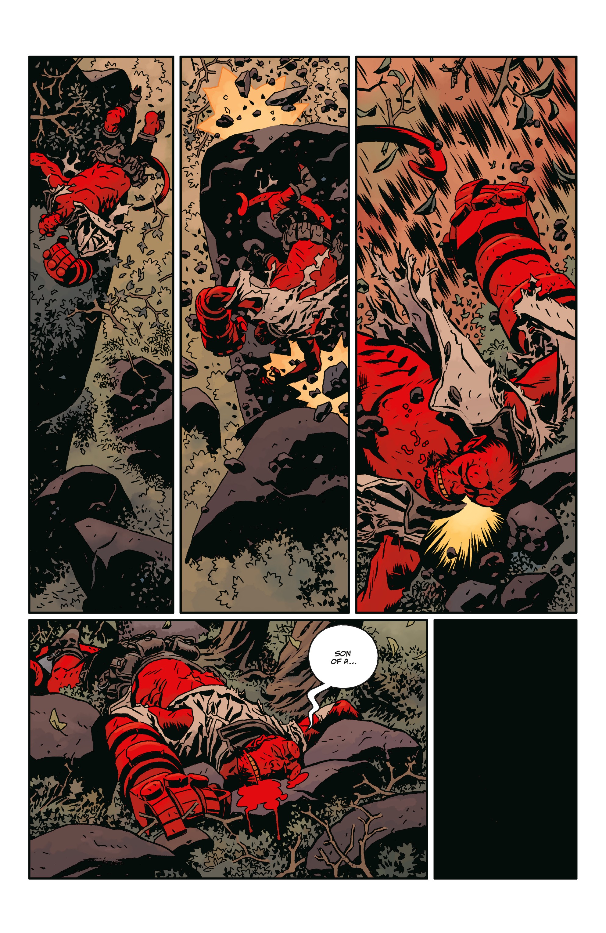 Read online Hellboy and the B.P.R.D.: The Beast of Vargu comic -  Issue # Full - 10