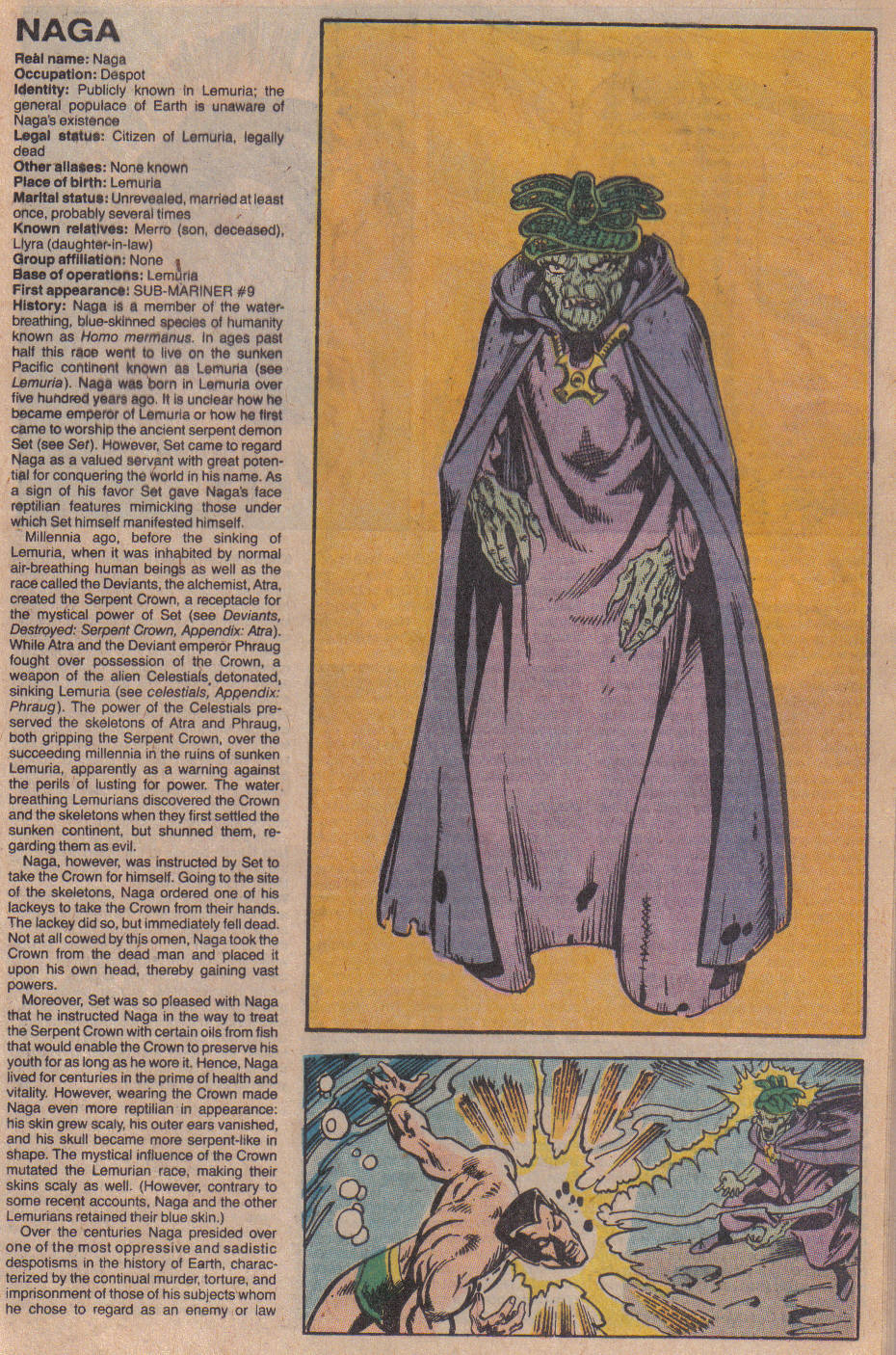 Read online The Official Handbook of the Marvel Universe: Update '89 comic -  Issue #5 - 22