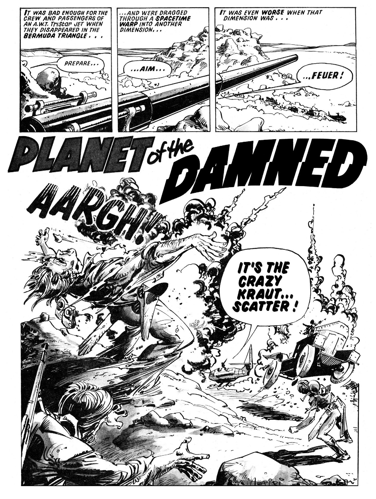 Read online Planet of the Damned & Death Planet comic -  Issue # TPB - 22