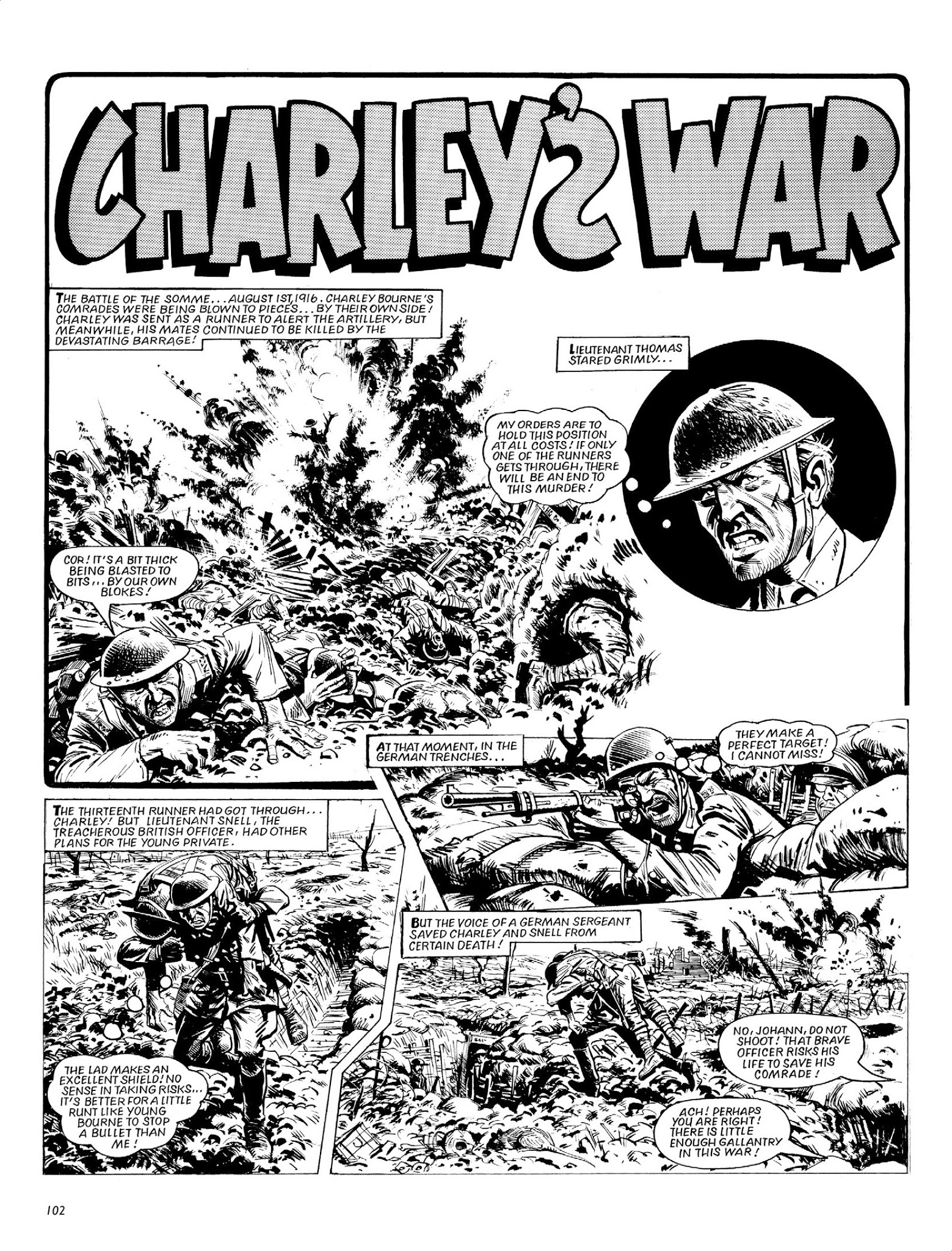 Read online Charley's War: The Definitive Collection comic -  Issue # TPB - 102