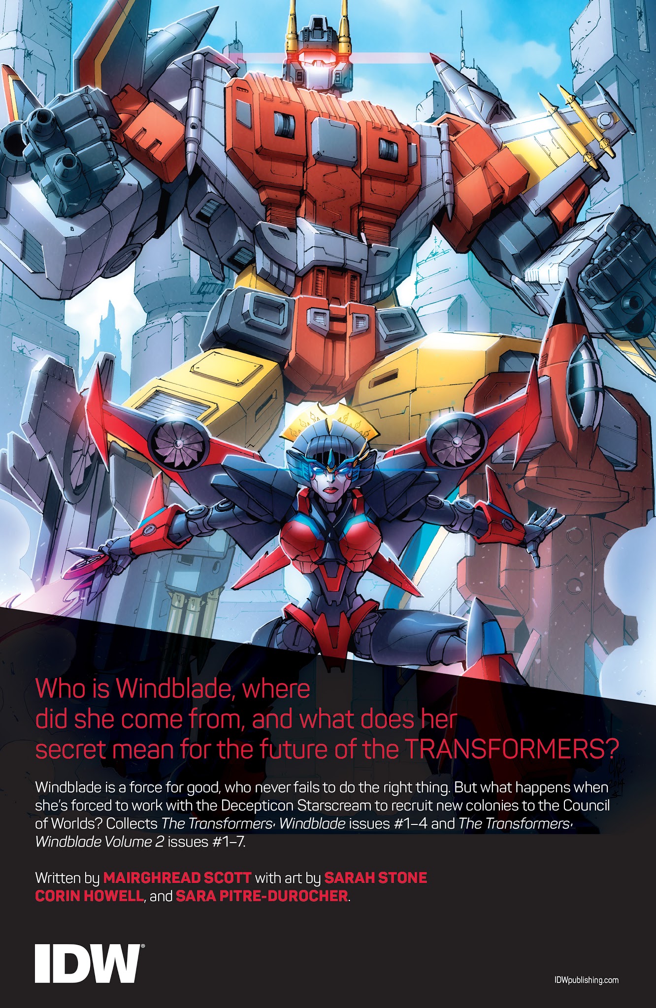 Read online The Transformers: Windblade (2018) comic -  Issue # TPB - 268
