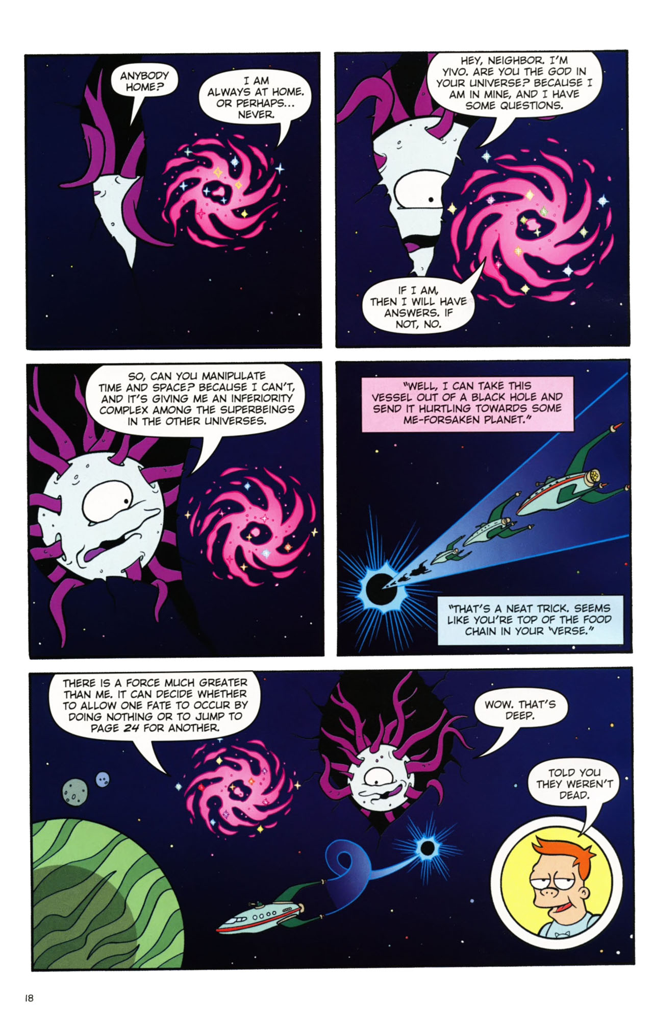 Read online Futurama Comics comic -  Issue #46 - 19