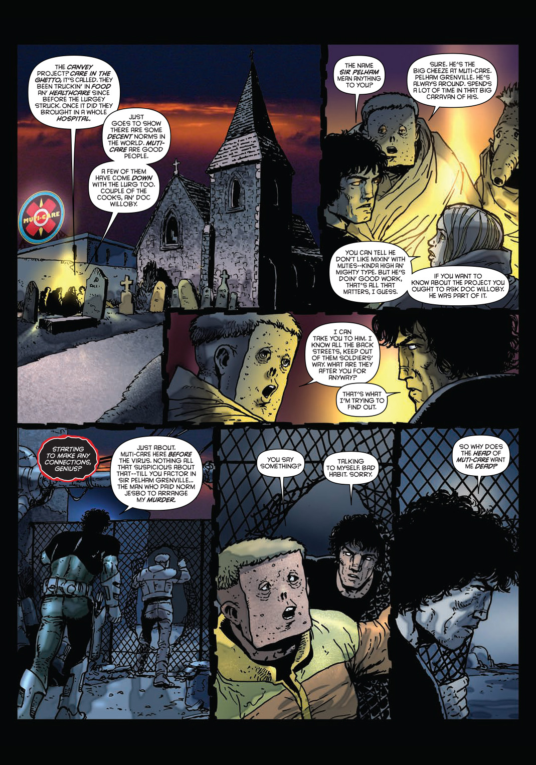 Read online Strontium Dog: The Life and Death of Johnny Alpha: The Project comic -  Issue # TPB - 126