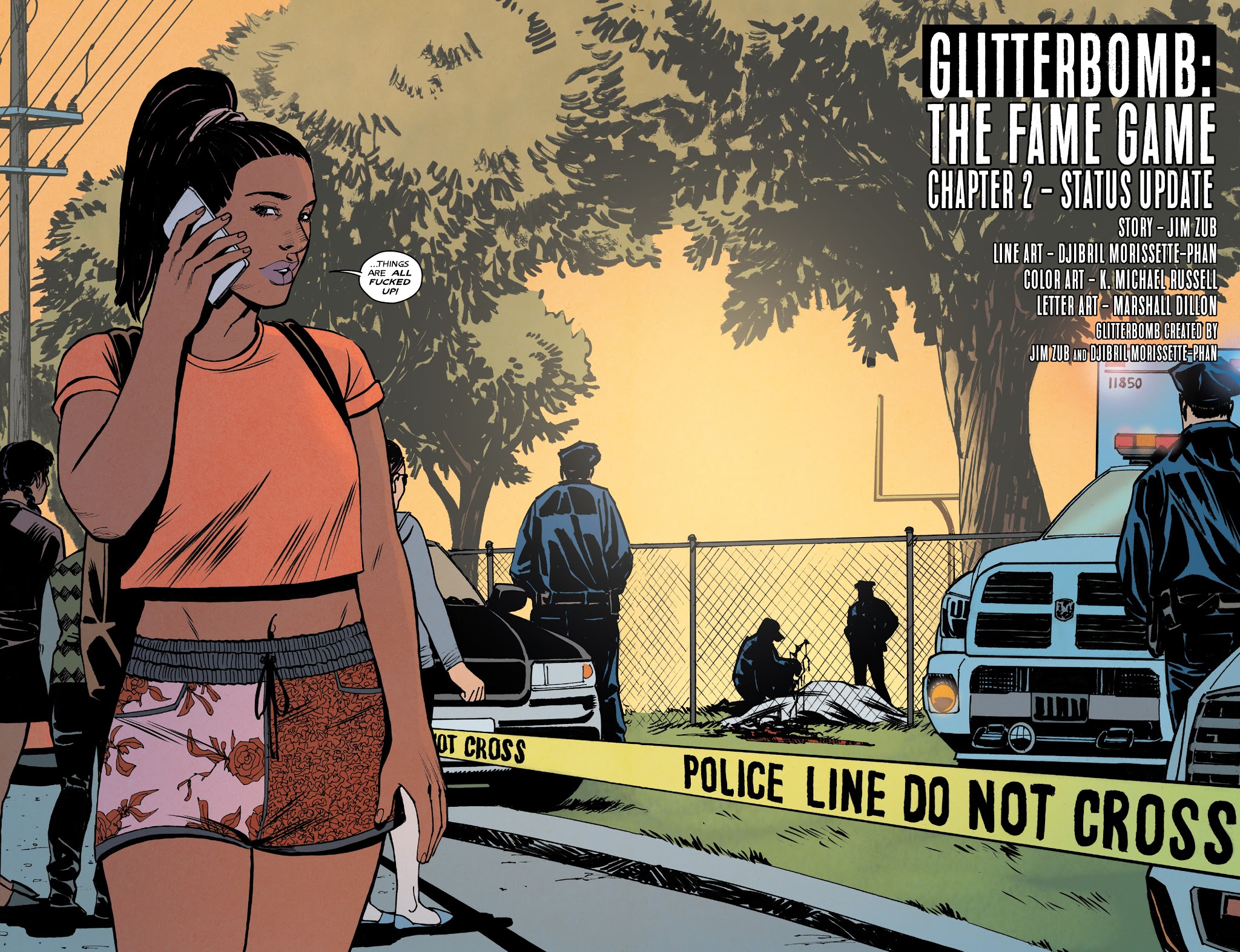 Read online Glitterbomb: The Fame Game comic -  Issue #2 - 6