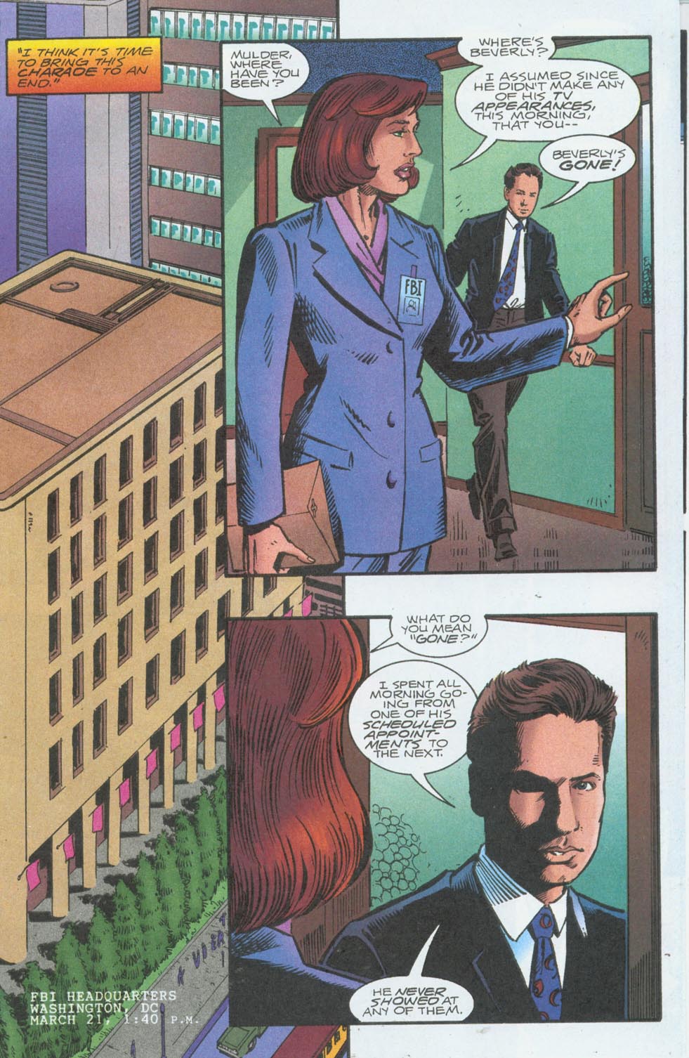 Read online The X-Files (1995) comic -  Issue #17 - 21