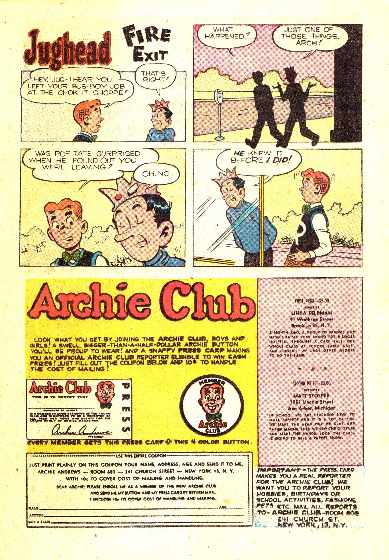 Read online Pep Comics comic -  Issue #110 - 13