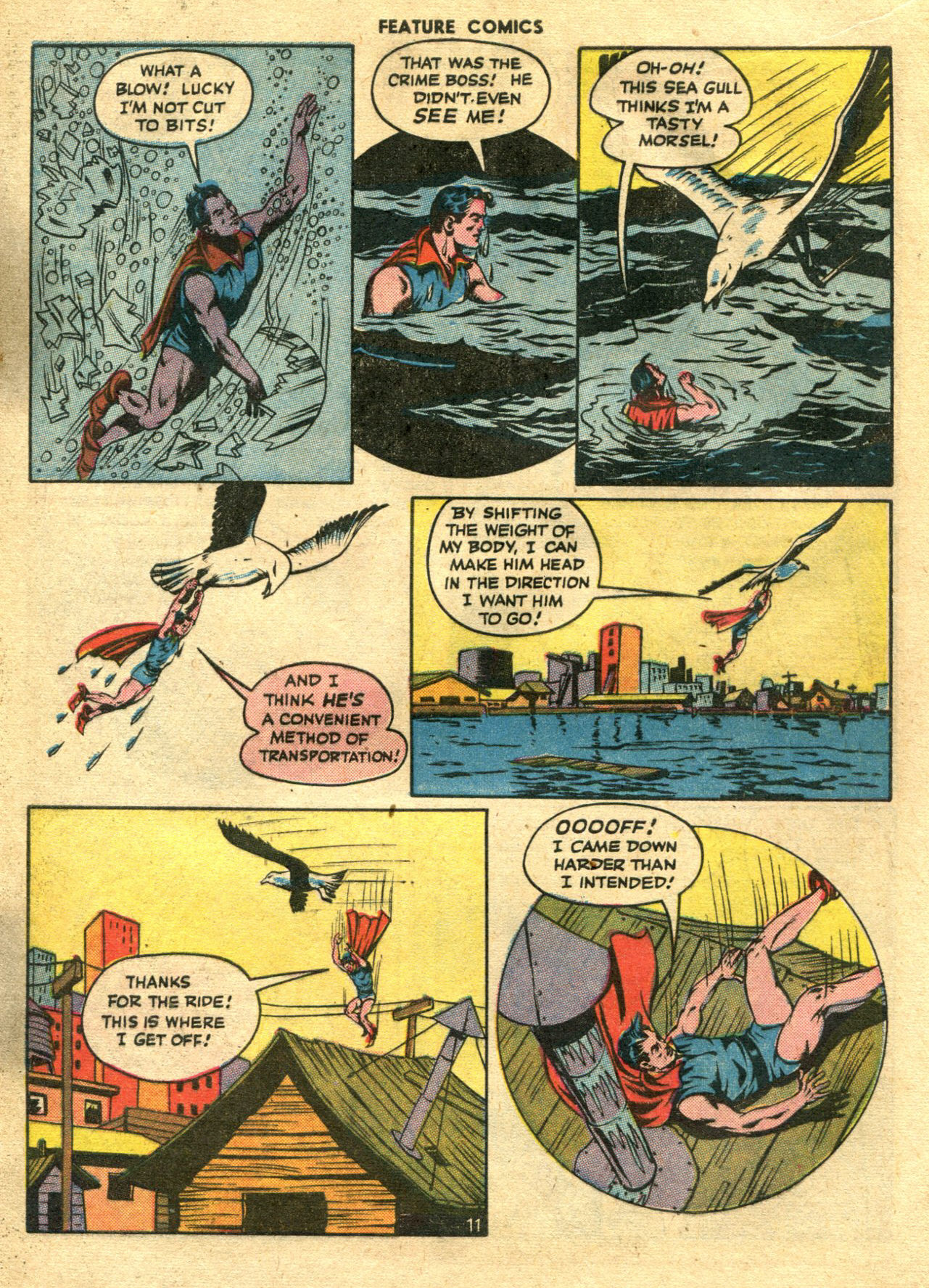 Read online Feature Comics comic -  Issue #96 - 13