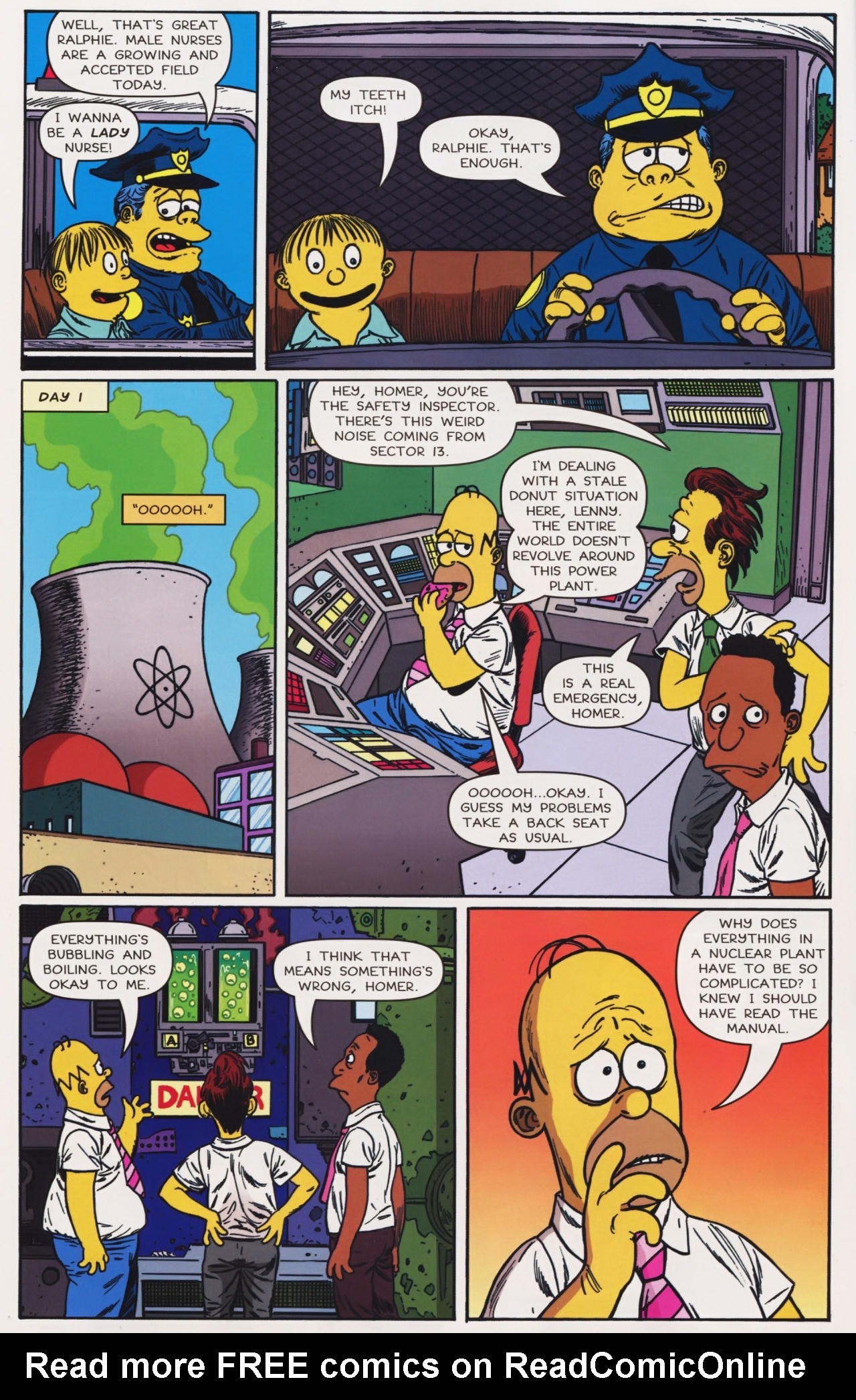 Read online Treehouse of Horror comic -  Issue #14 - 5