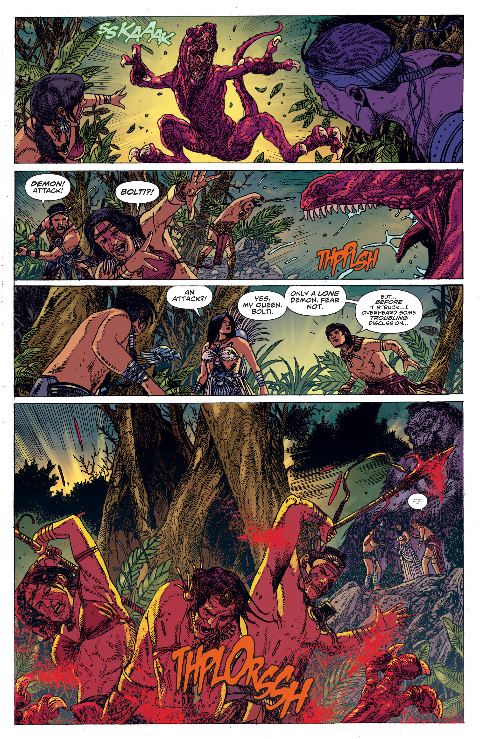 Read online Kong Of Skull Island comic -  Issue #5 - 14