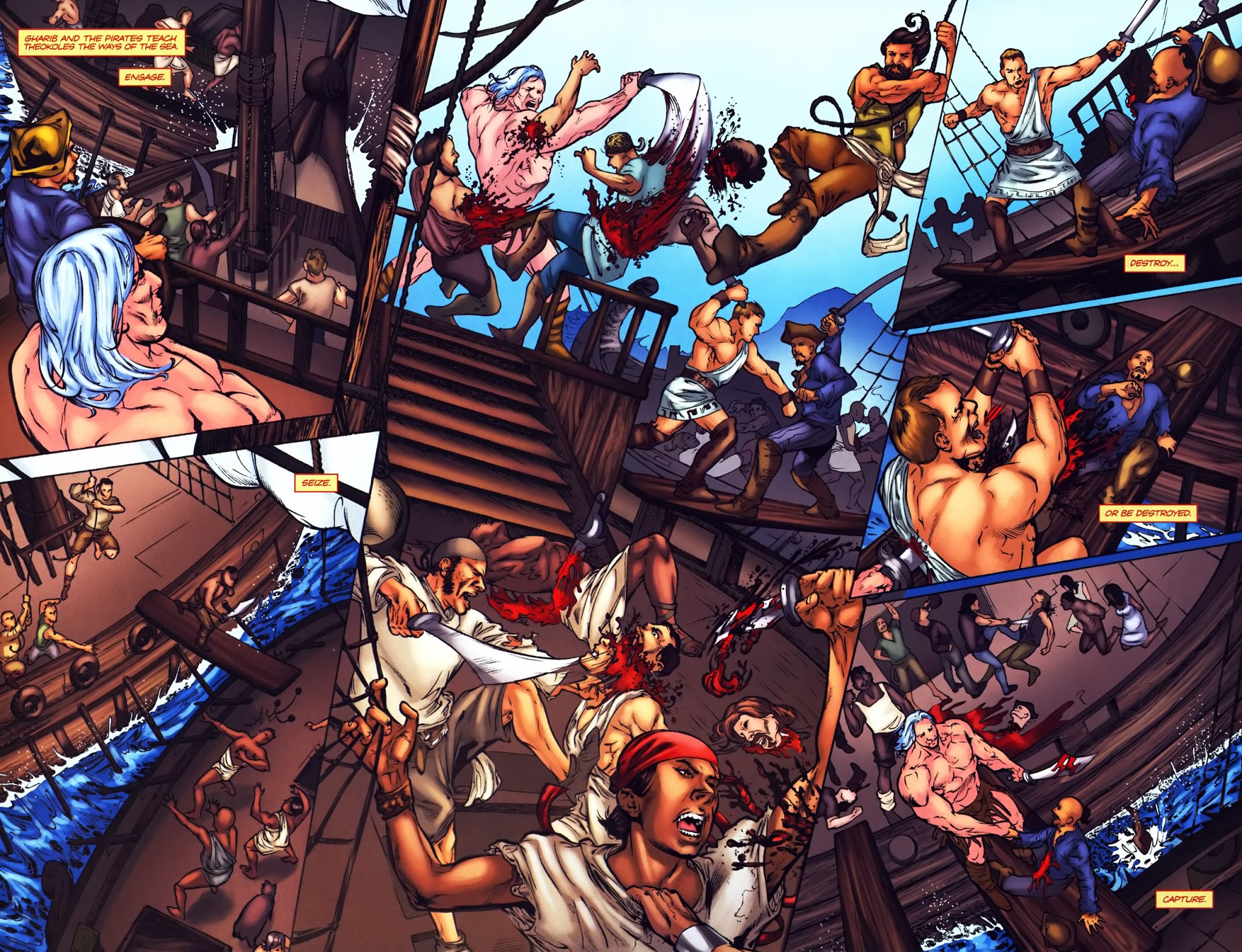 Read online Spartacus comic -  Issue #4 - 16