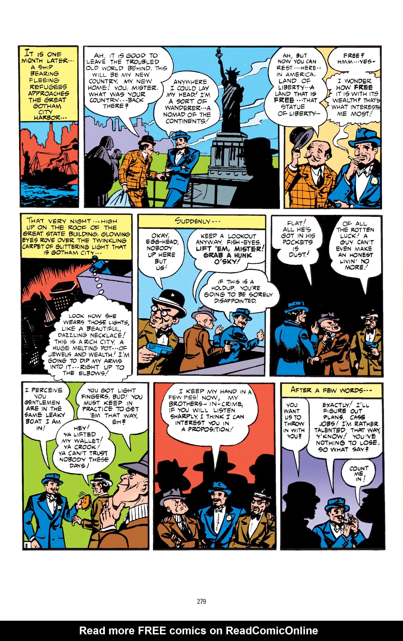 Read online Batman: The Golden Age Omnibus comic -  Issue # TPB 3 - 279