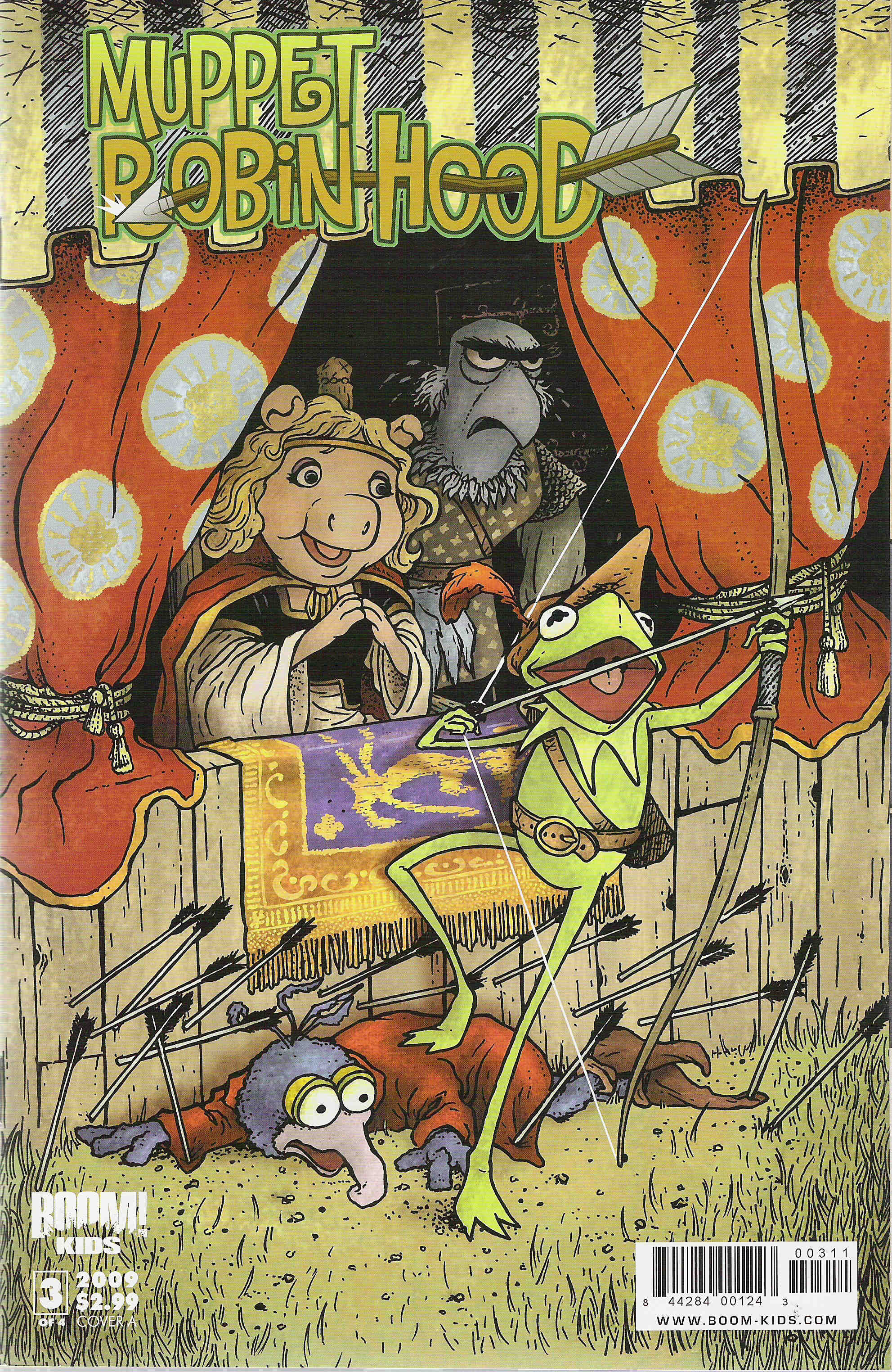 Read online Muppet Robin Hood comic -  Issue #3 - 1