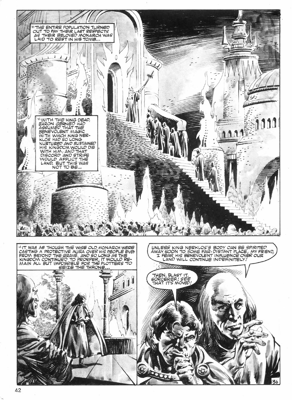 Read online The Savage Sword Of Conan comic -  Issue #98 - 42