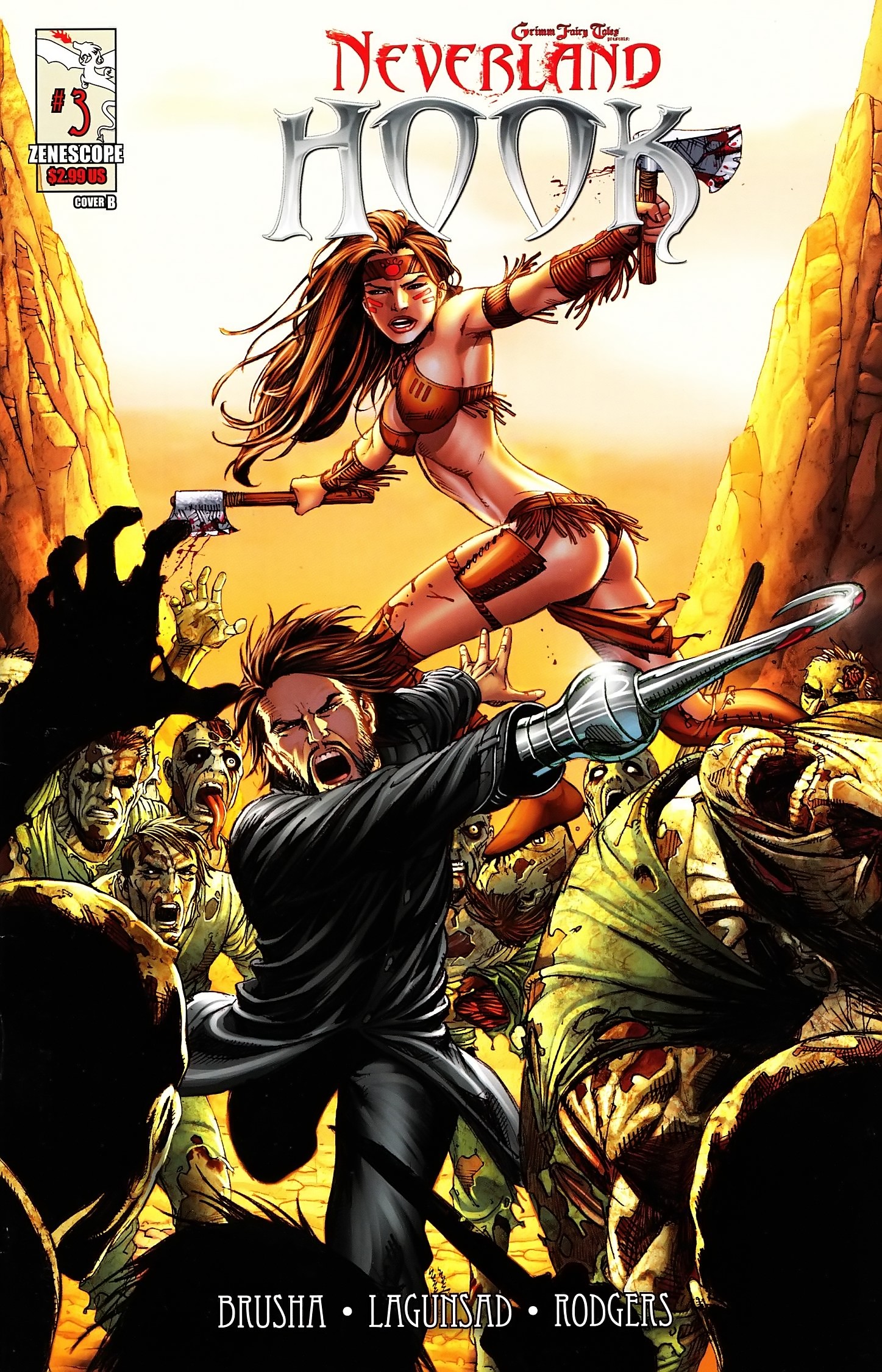 Read online Grimm Fairy Tales: Neverland Hook comic -  Issue #3 - 2