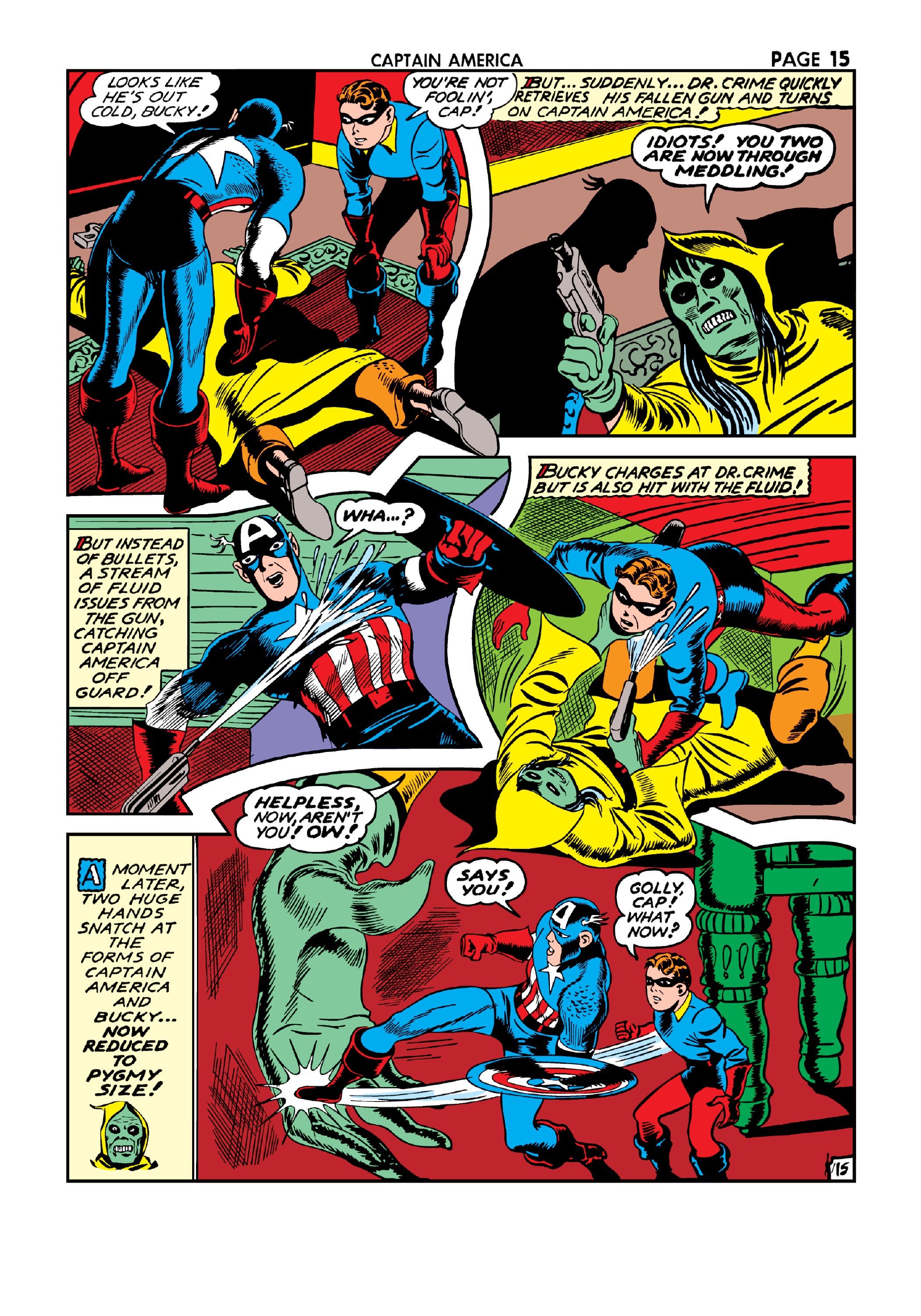 Read online Marvel Masterworks: Golden Age Captain America comic -  Issue # TPB 3 (Part 3) - 22