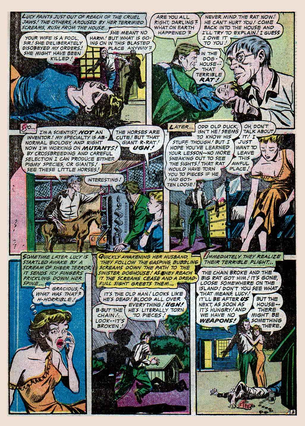Read online Voodoo (1952) comic -  Issue #15 - 10