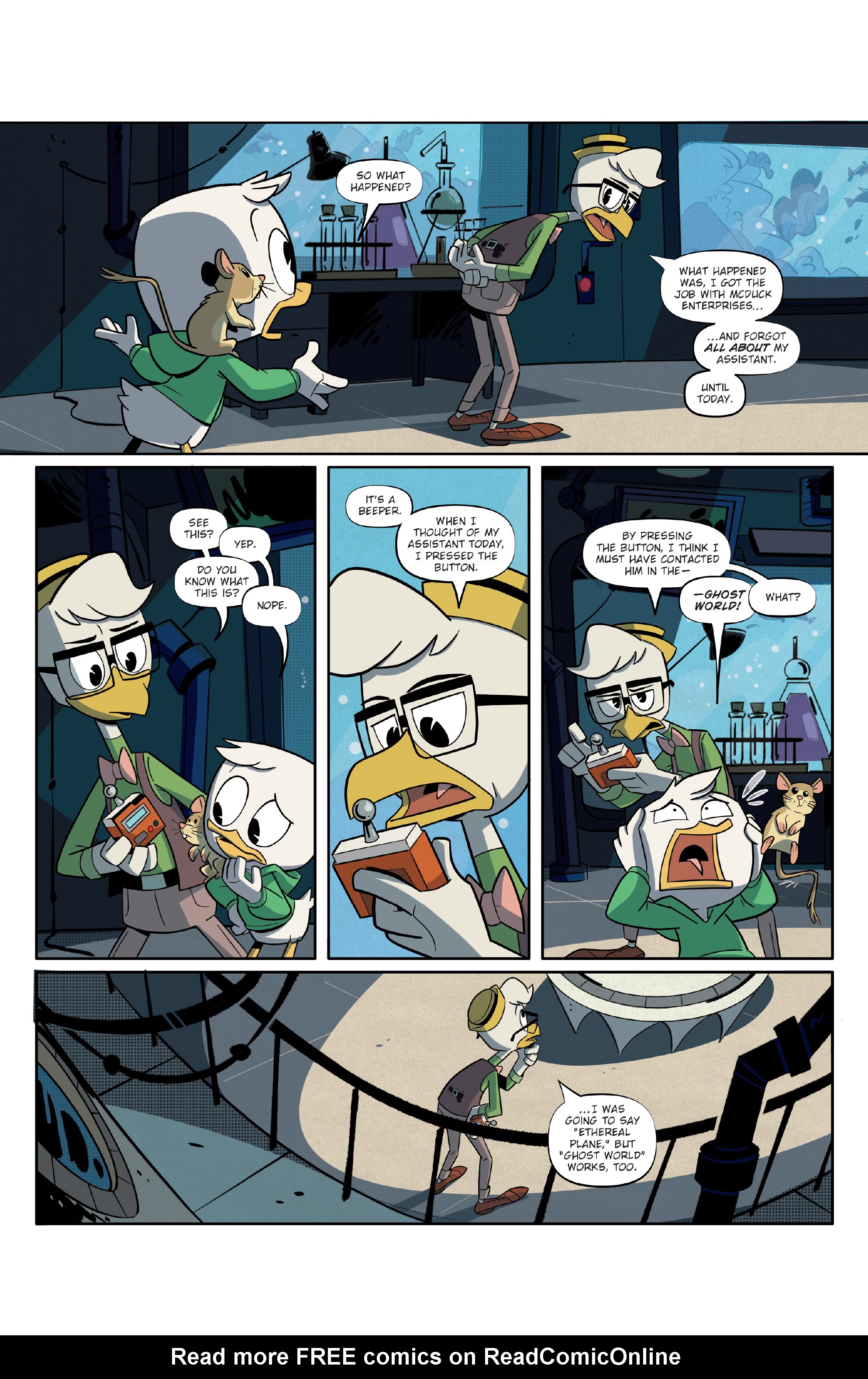 Read online DuckTales: Silence and Science comic -  Issue #2 - 10