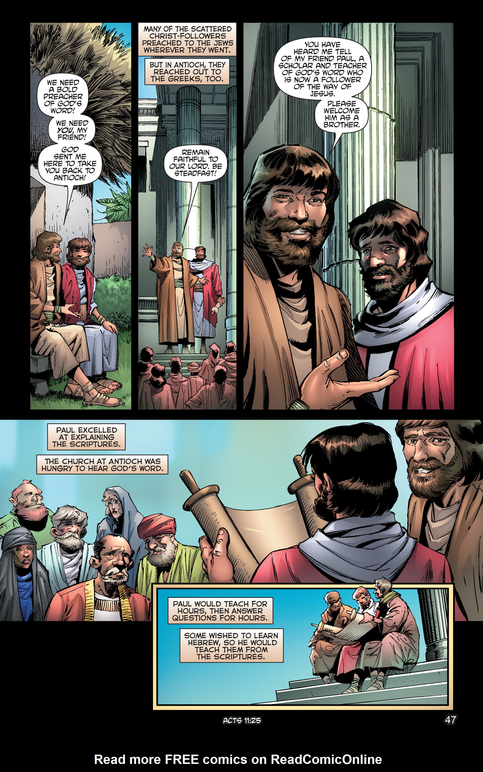 Read online The Kingstone Bible comic -  Issue #10 - 52