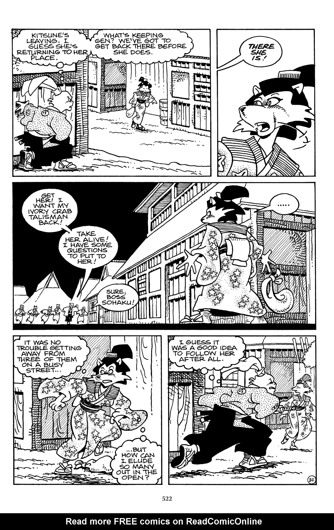 Read online The Usagi Yojimbo Saga comic -  Issue # TPB 3 - 517