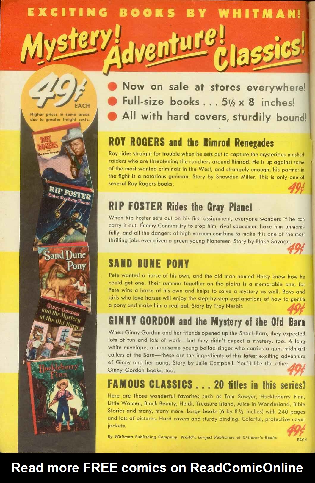 Read online The Lone Ranger (1948) comic -  Issue #54 - 2