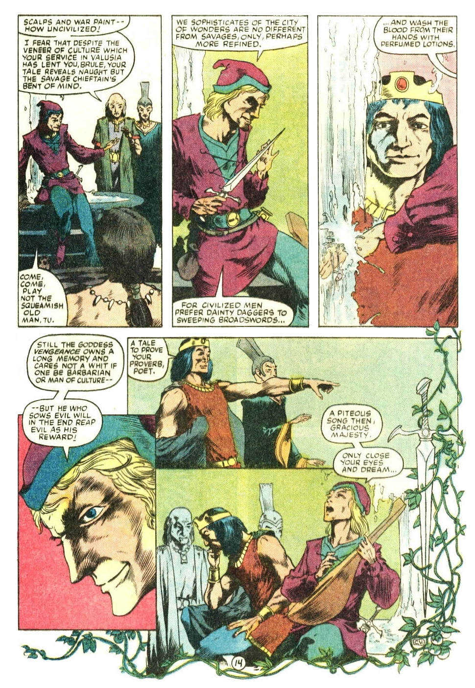 Read online Kull The Conqueror (1983) comic -  Issue #4 - 16