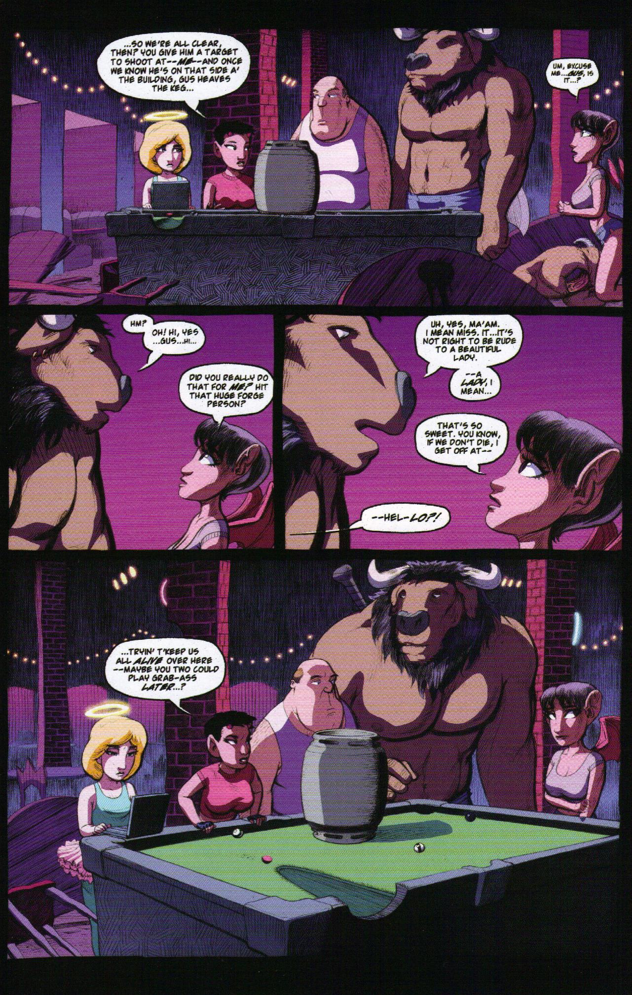 Read online Fire and Brimstone comic -  Issue #5 - 19