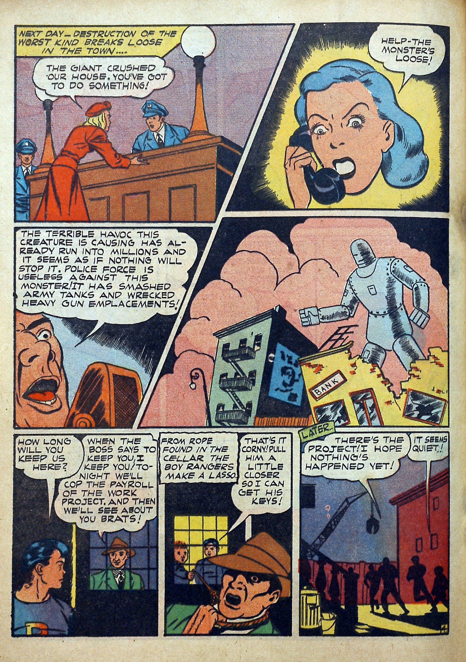 Read online Clue Comics comic -  Issue #4 - 56
