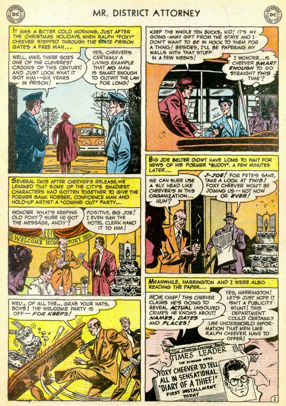 Read online Mr. District Attorney comic -  Issue #23 - 4