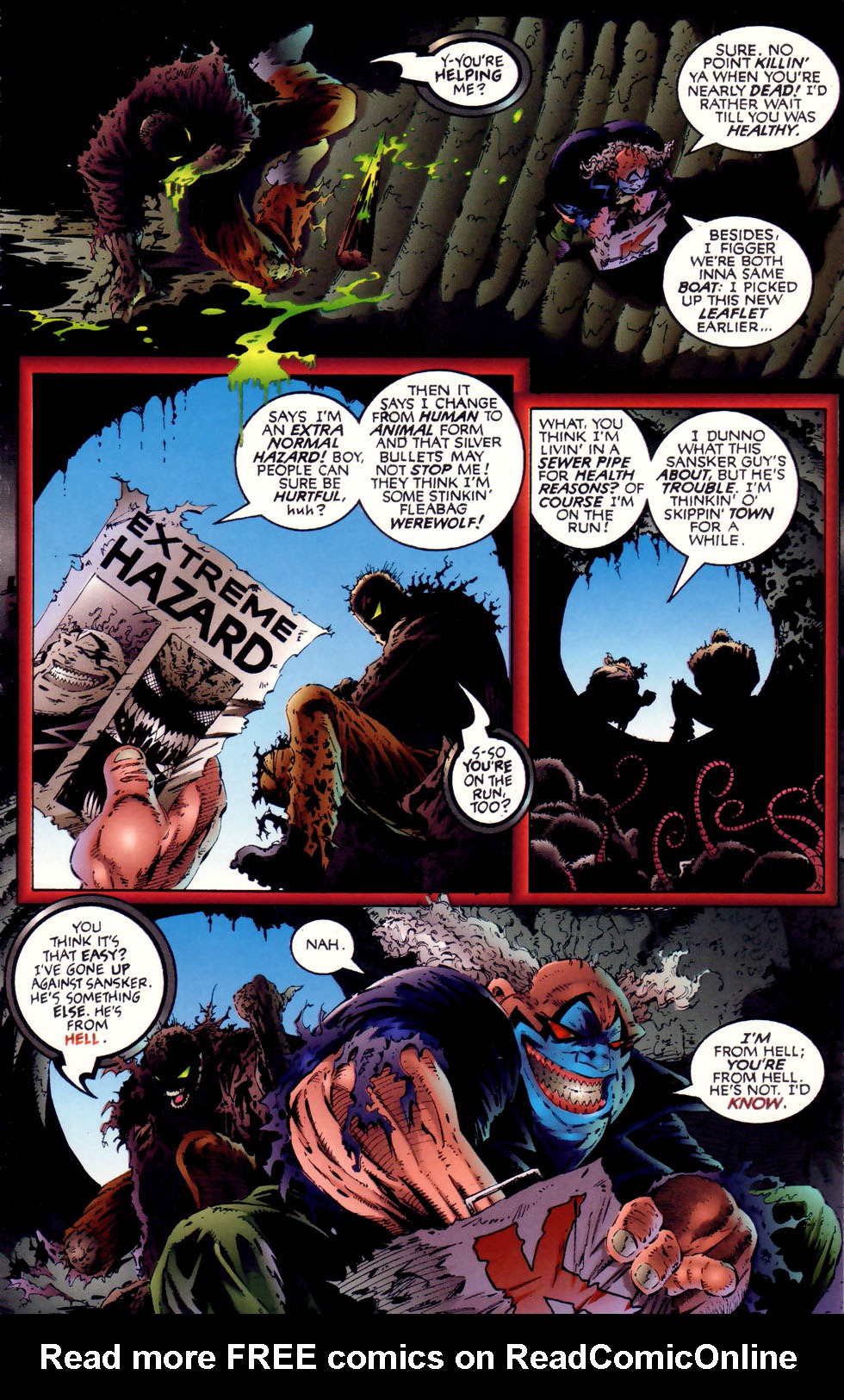 Read online Spawn: Blood Feud comic -  Issue #3 - 11