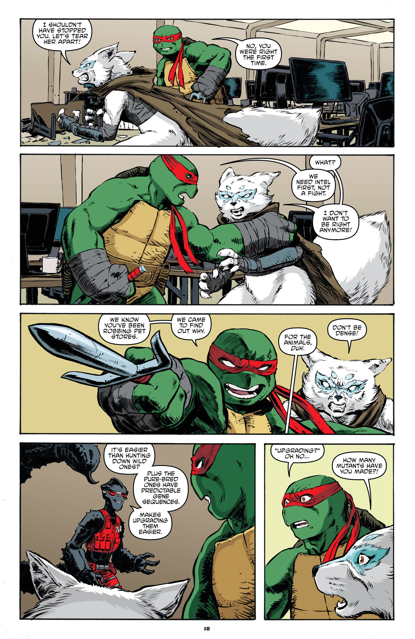 Read online Teenage Mutant Ninja Turtles Universe comic -  Issue #19 - 20