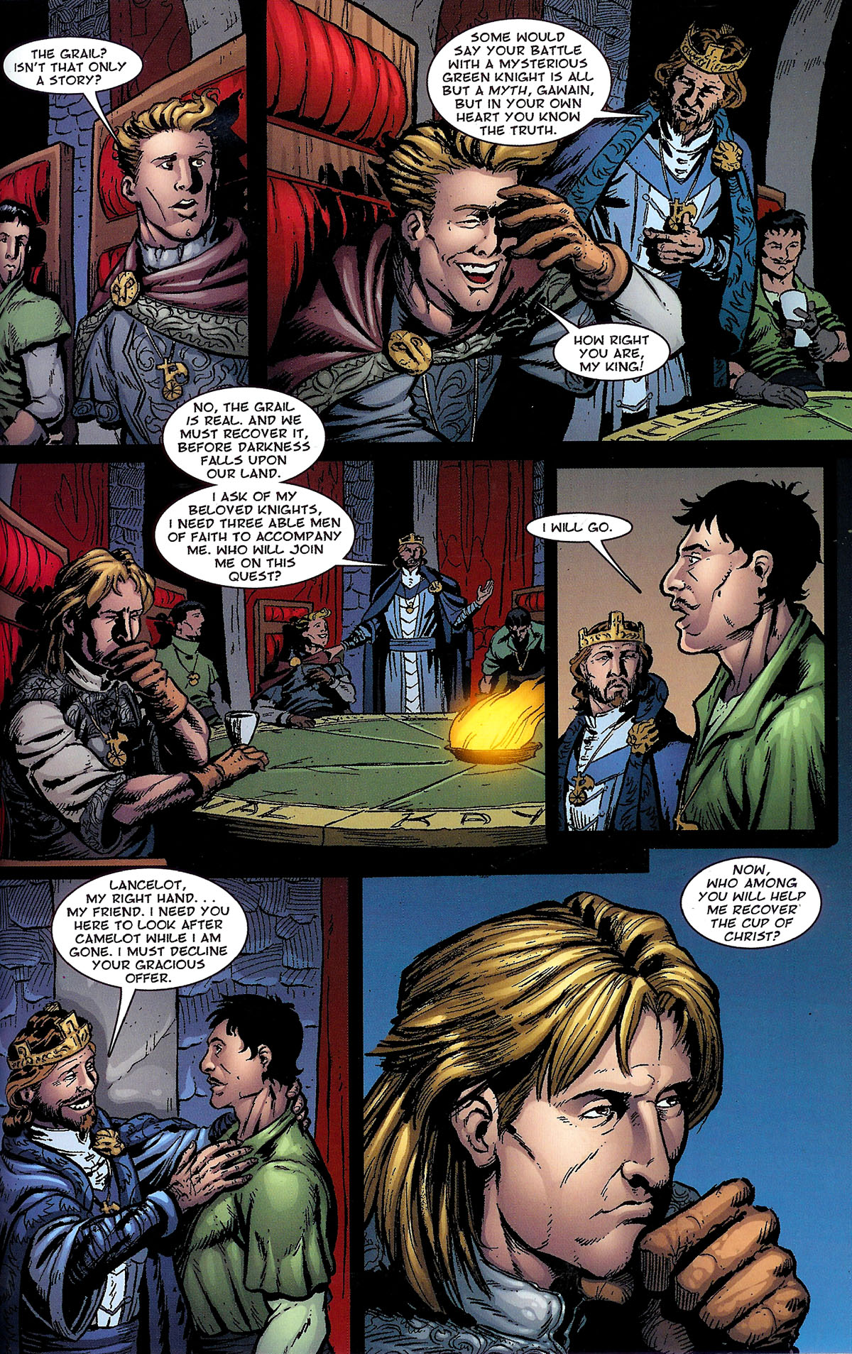 Read online Dracula vs King Arthur comic -  Issue #1 - 25