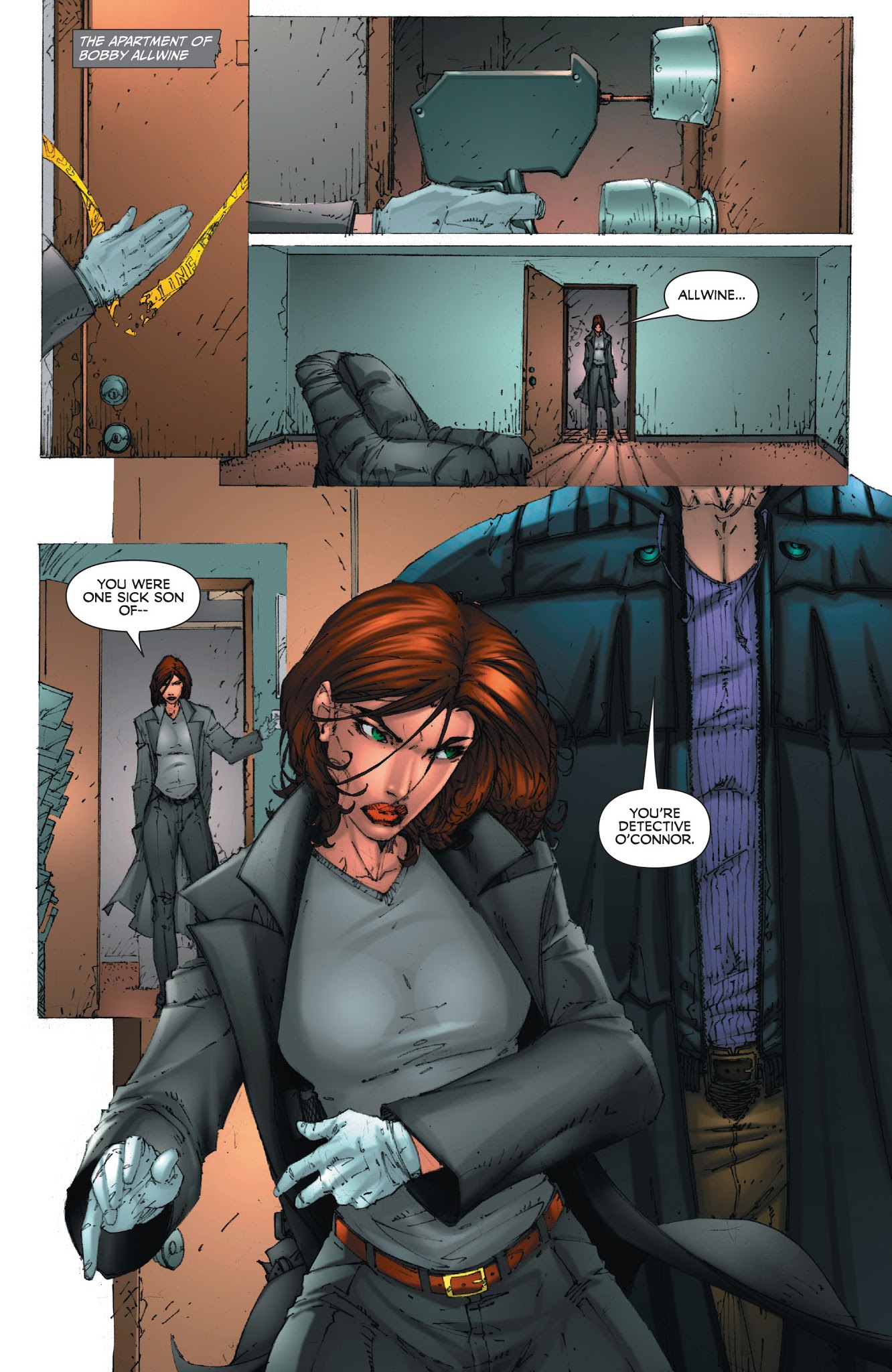 Read online Dean Koontz's Frankenstein: Prodigal Son (2008) comic -  Issue #4 - 9