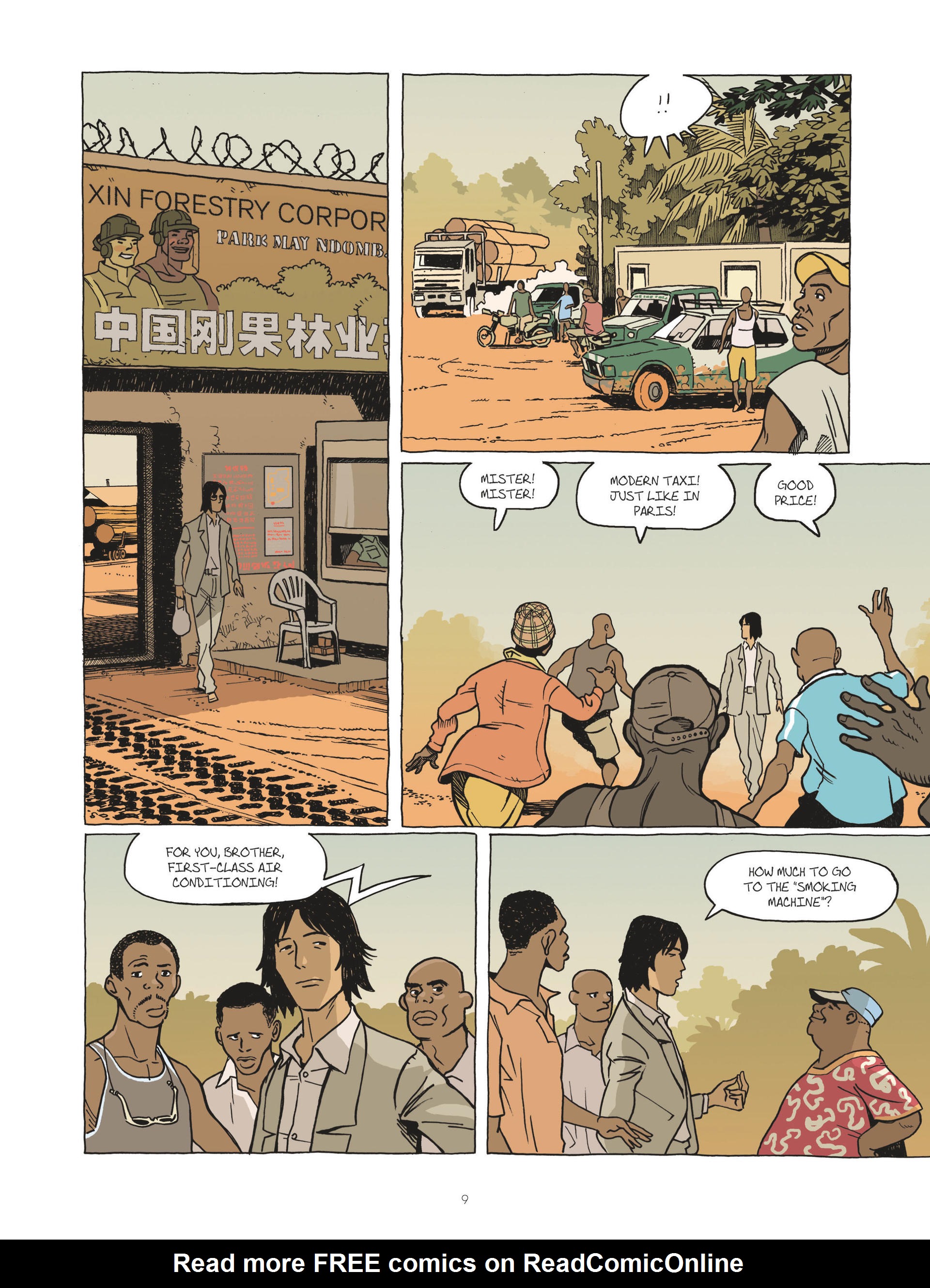 Read online Zidrou-Beuchot's African Trilogy comic -  Issue # TPB 3 - 9