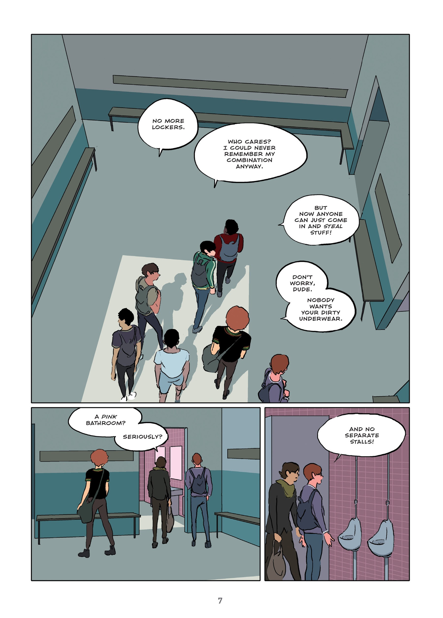 Read online The Locker Room comic -  Issue # TPB - 8