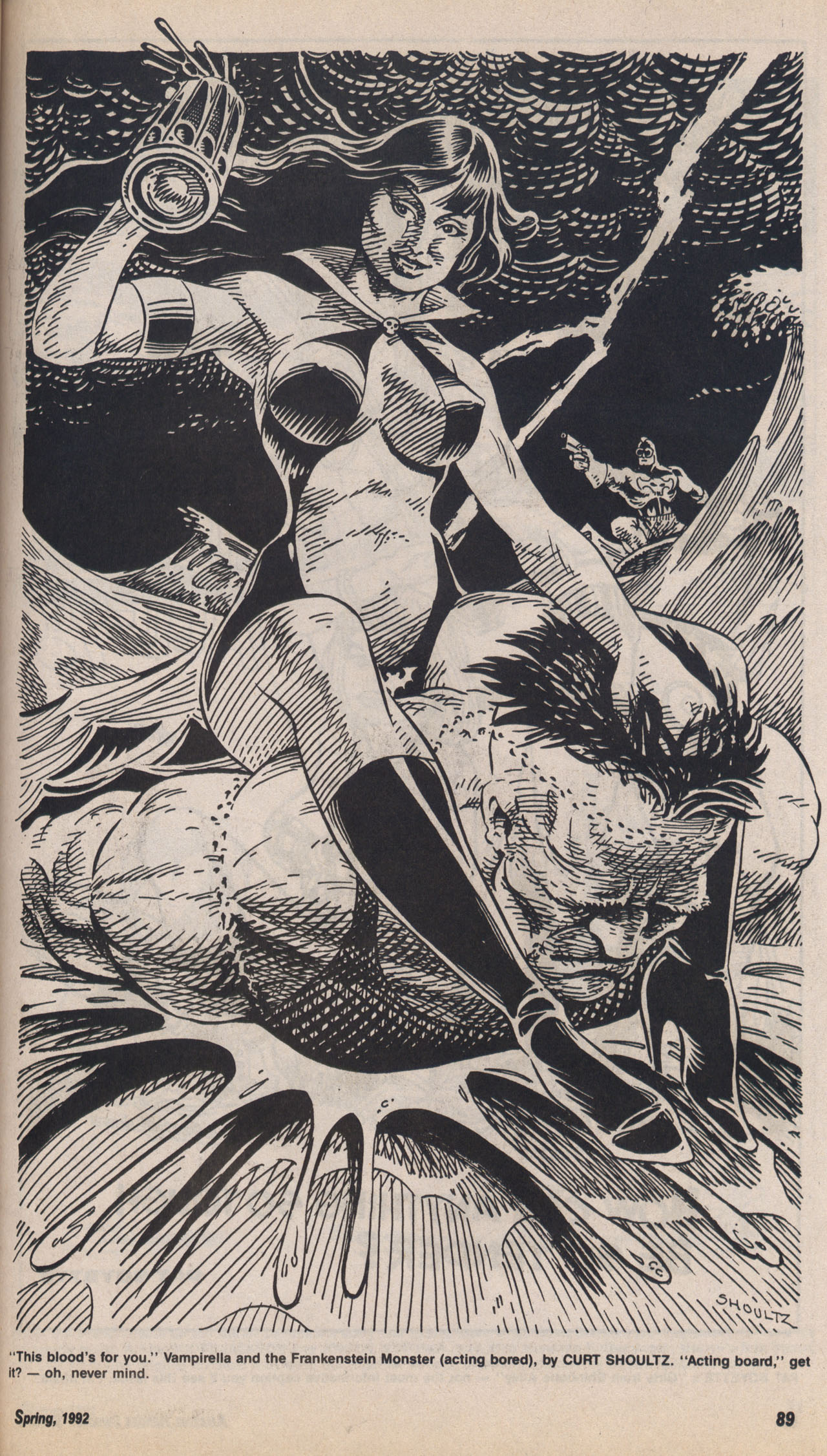 Read online Amazing Heroes Swimsuit Special comic -  Issue # TPB 3 - 88