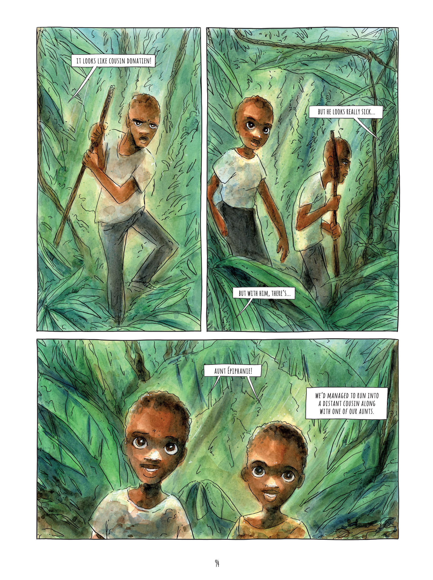 Read online Alice on the Run: One Child's Journey Through the Rwandan Civil War comic -  Issue # TPB - 93