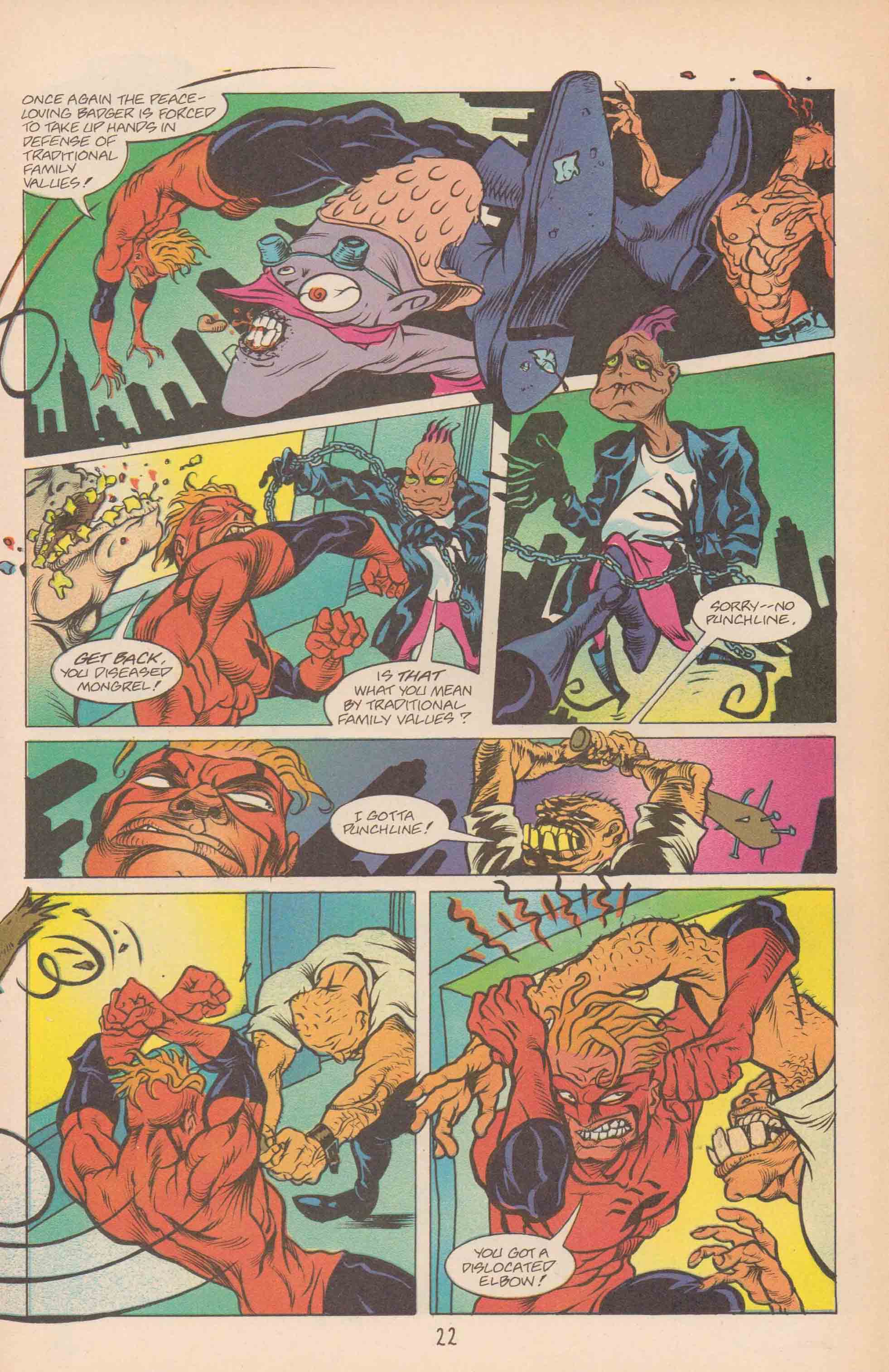 Read online The Badger comic -  Issue #59 - 28